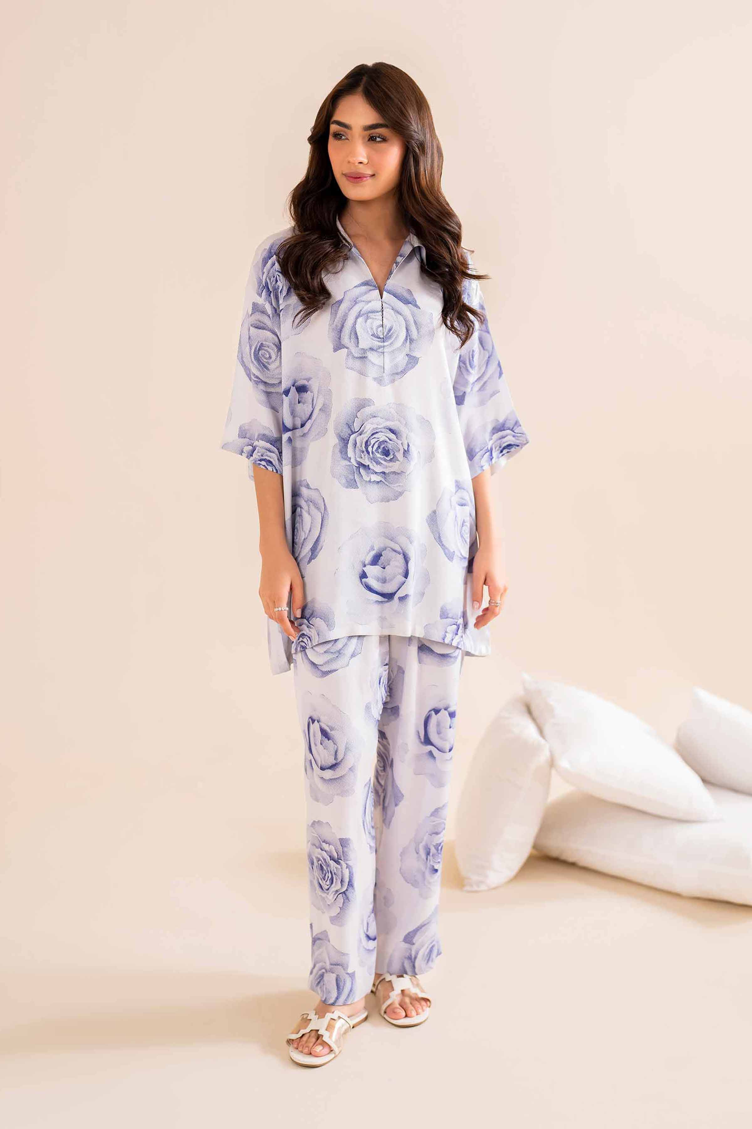 2 Piece - Printed Loungewear - KLW24-06