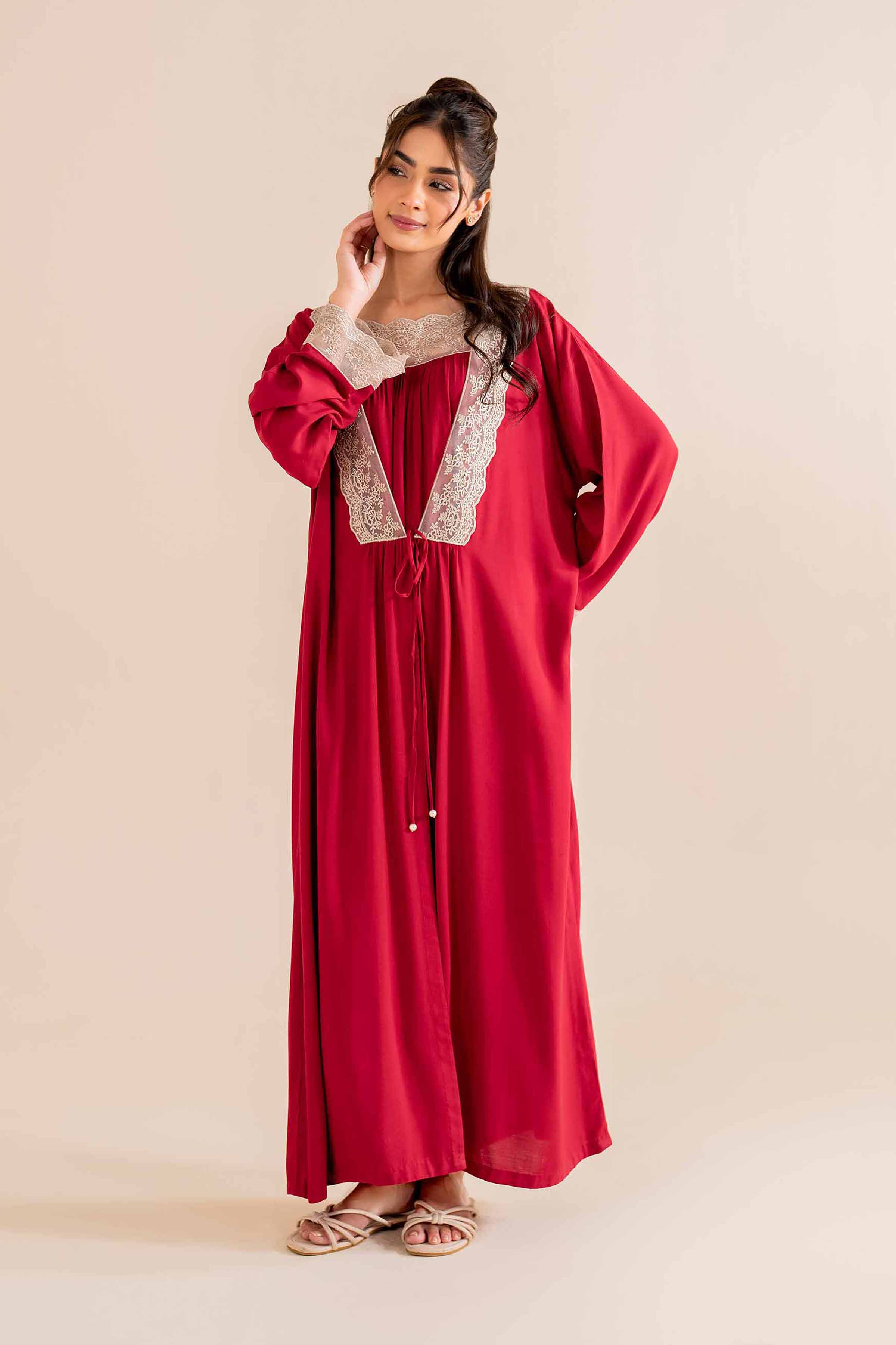 2 Piece - Embroidered Loungewear - KLW24-07