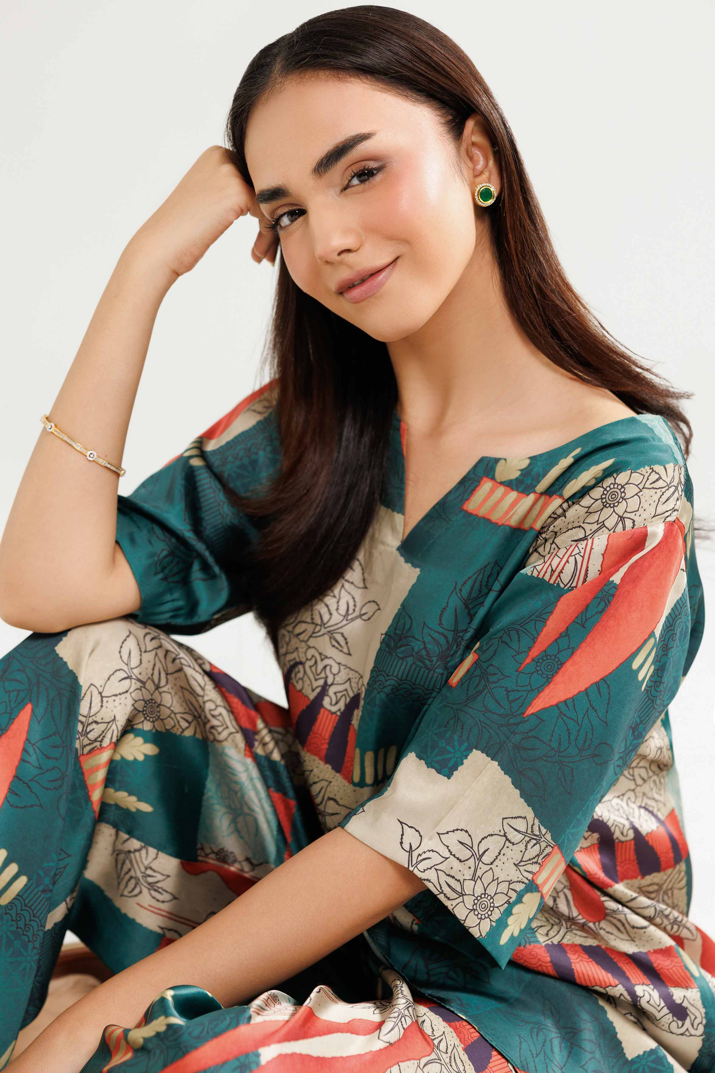 2 Piece - Embroidered Suit - KLW25-06 Luxury Pret Cross Season Edit 2025