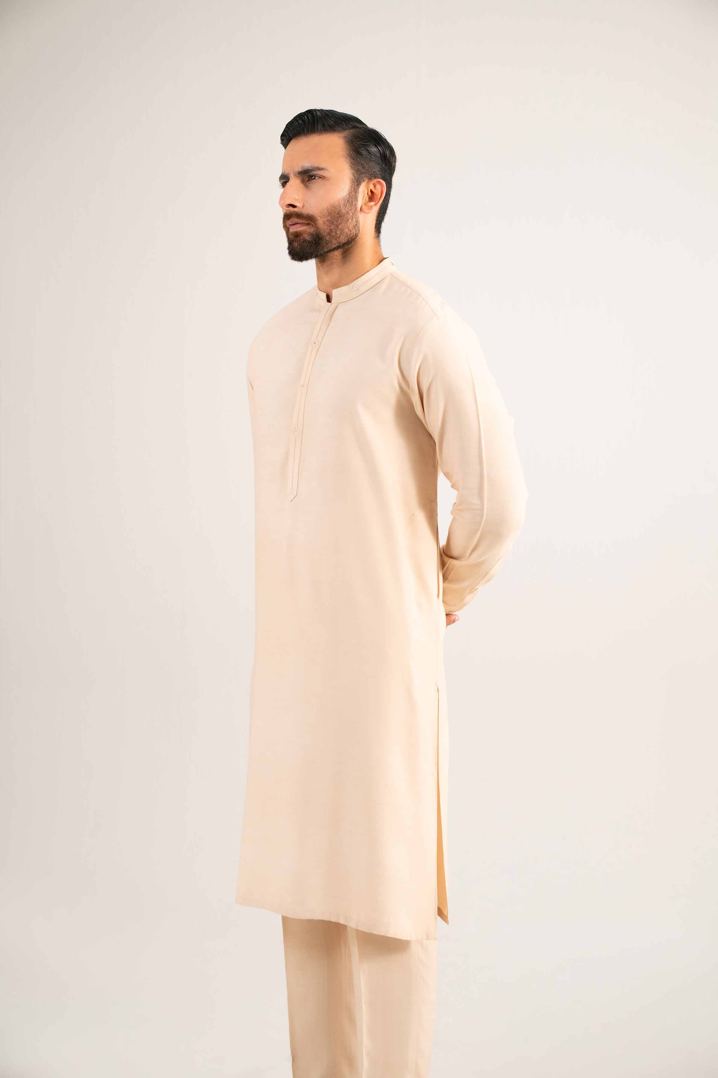 2 Piece - Basic Suit - KNW25-02 for Men - Ready To Wear Collection | Nishat | Shop Online