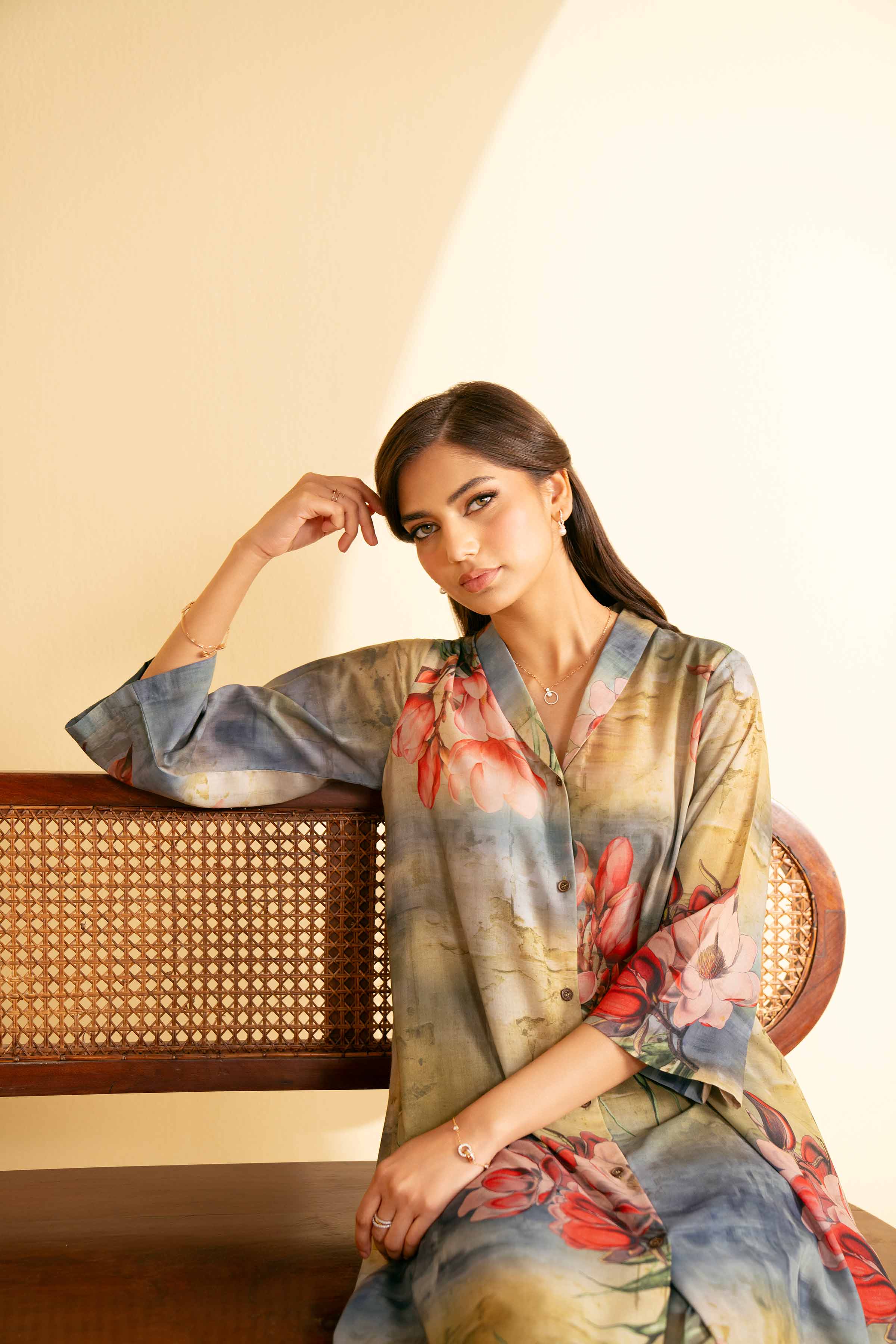 2 Piece - Printed Suit - KPE25-01