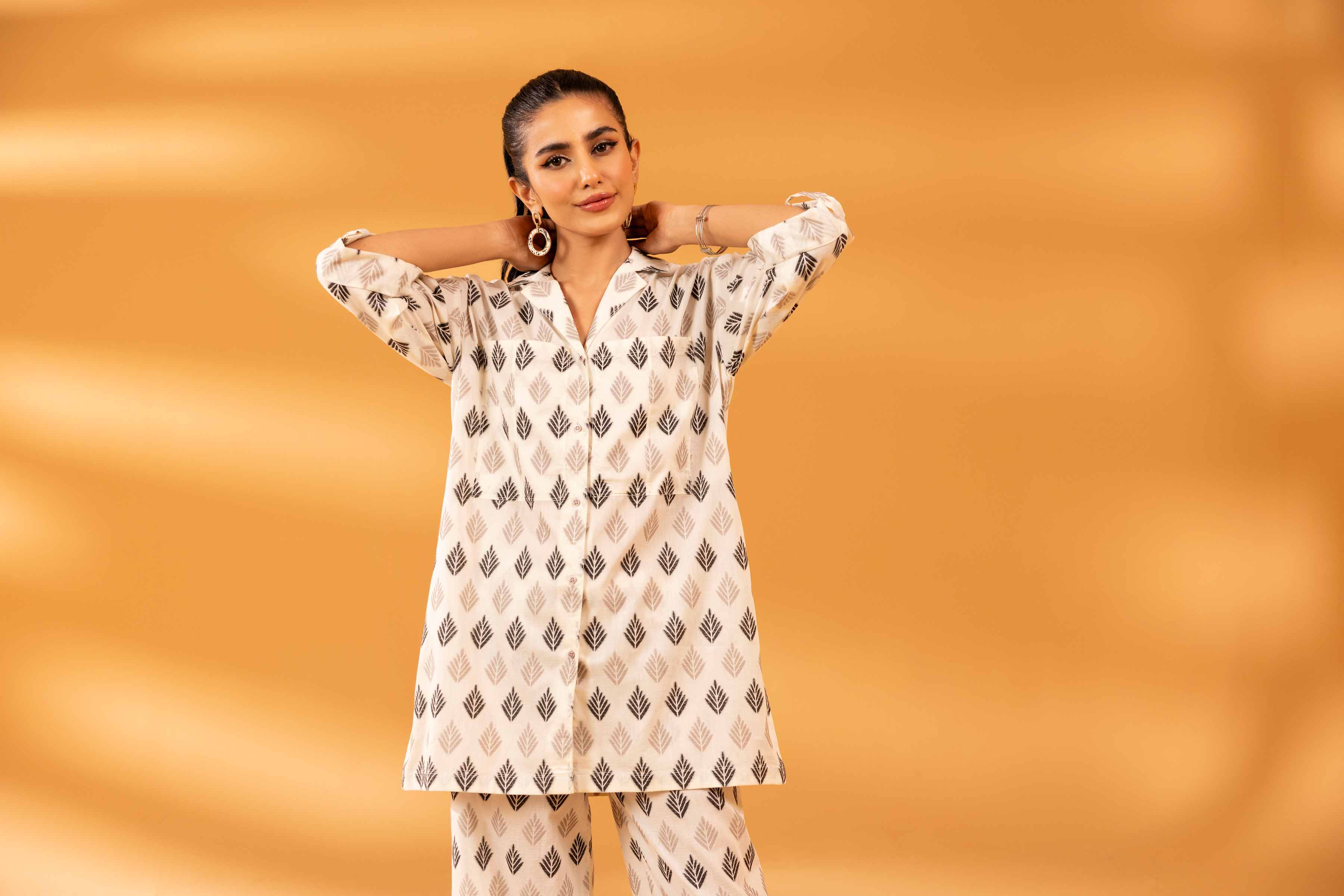 2 Piece - Printed Suit - KPS24-09