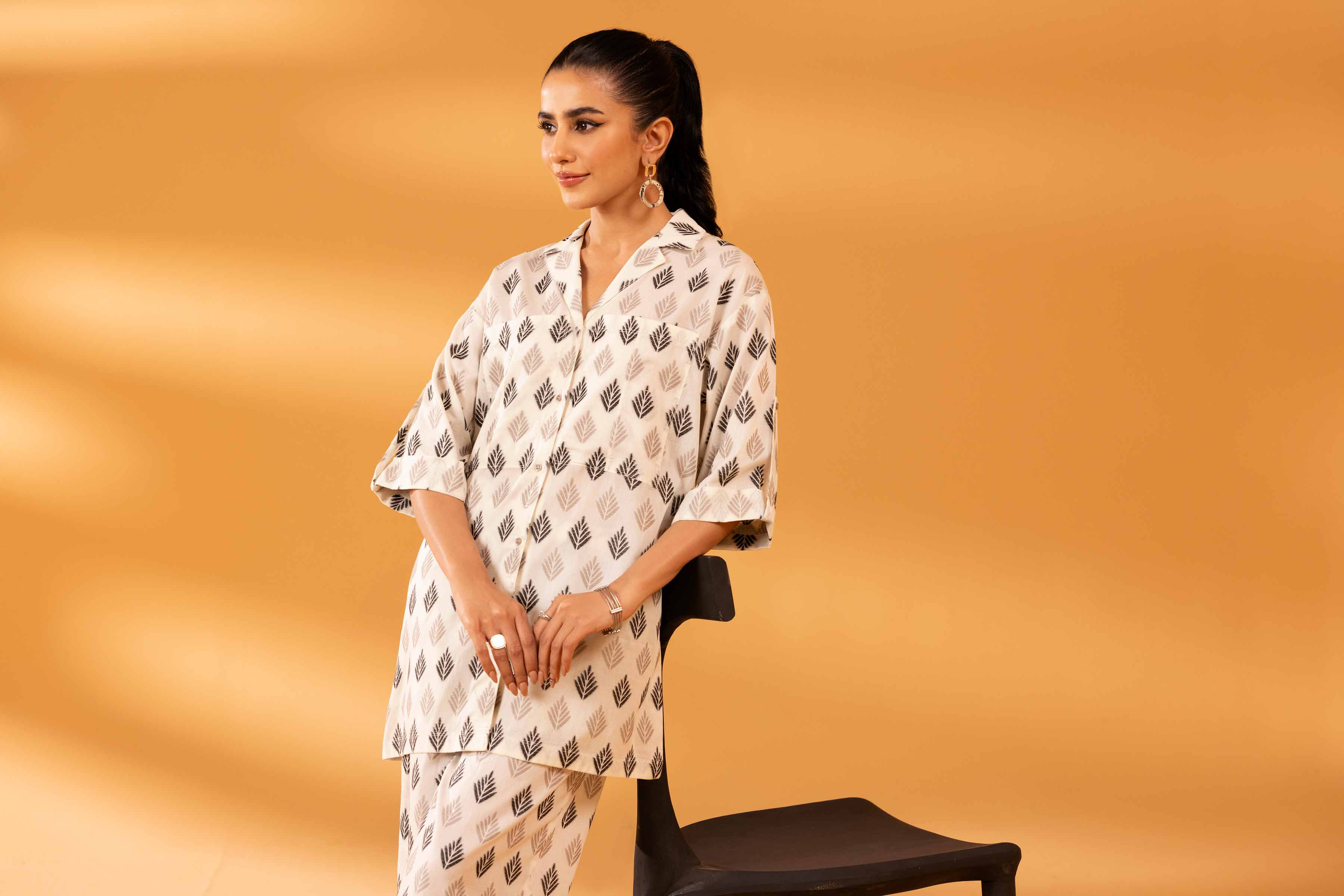 2 Piece - Printed Suit - KPS24-09