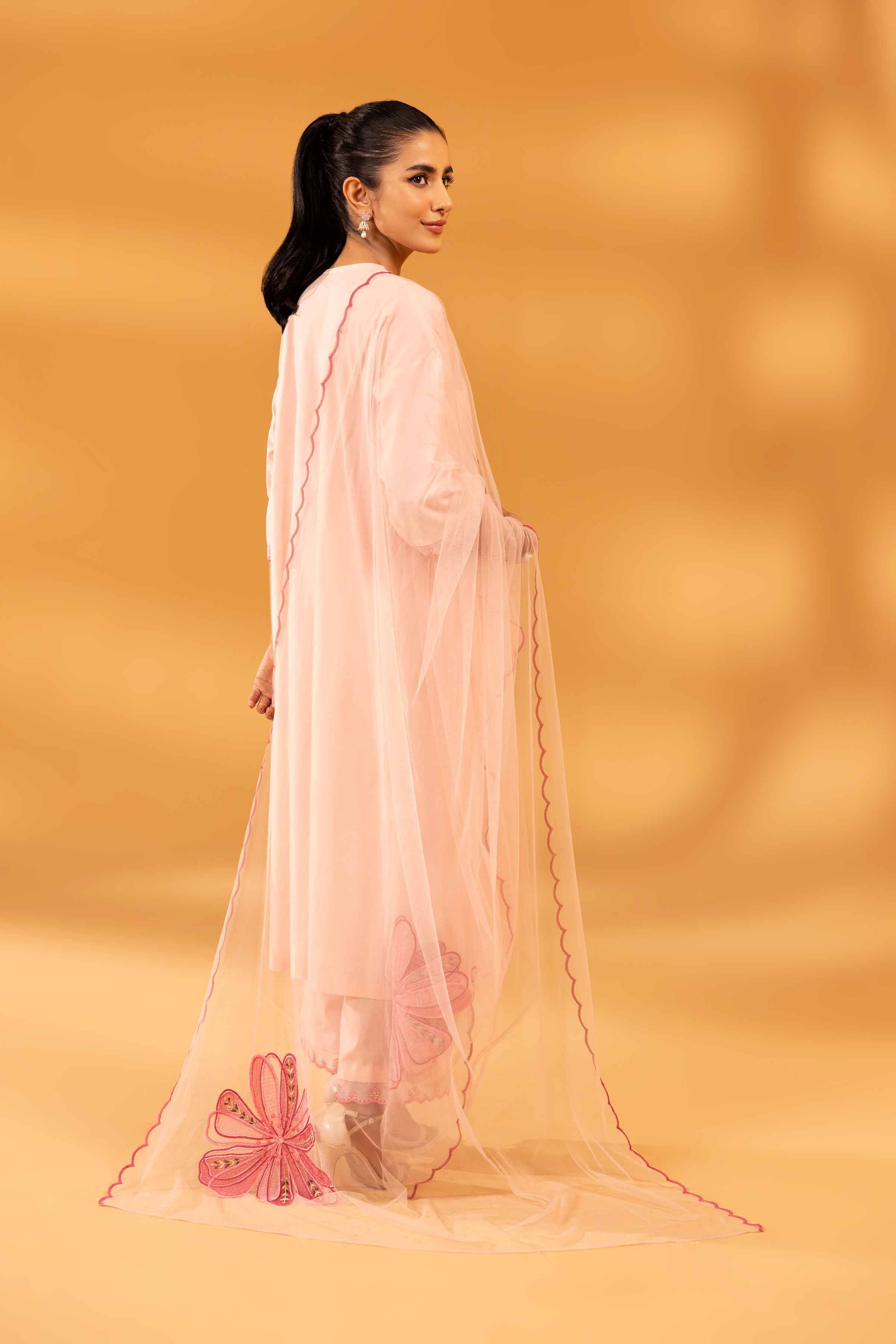 3 Piece - Embroidered Suit - KPS24-12