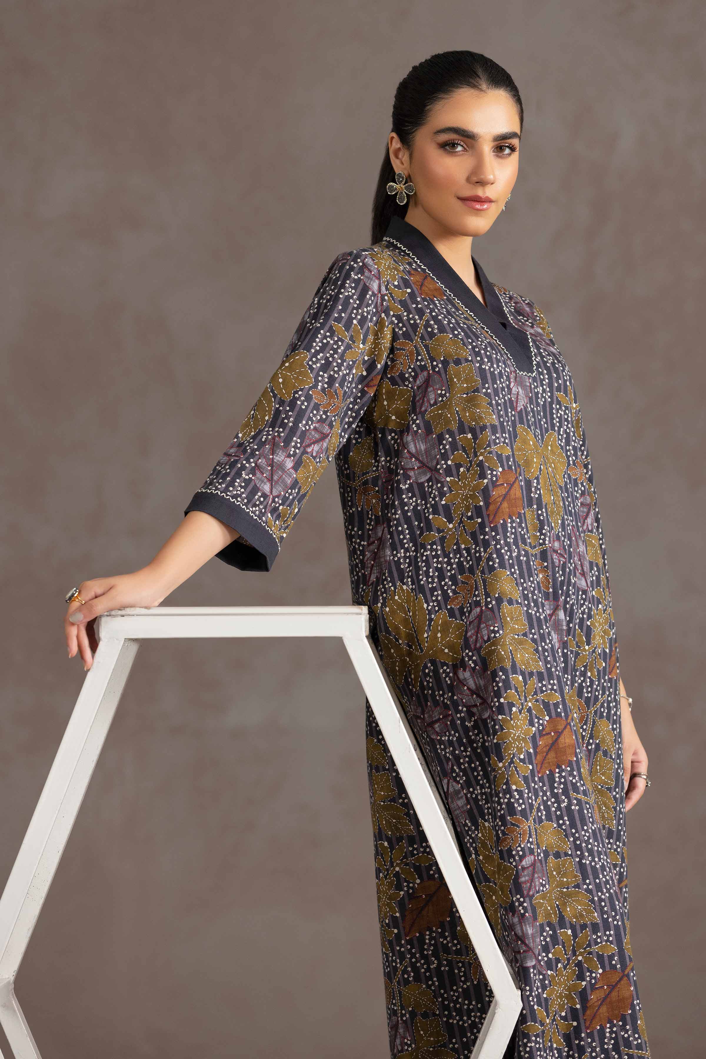 2 Piece - Printed Suit - KPW23-02