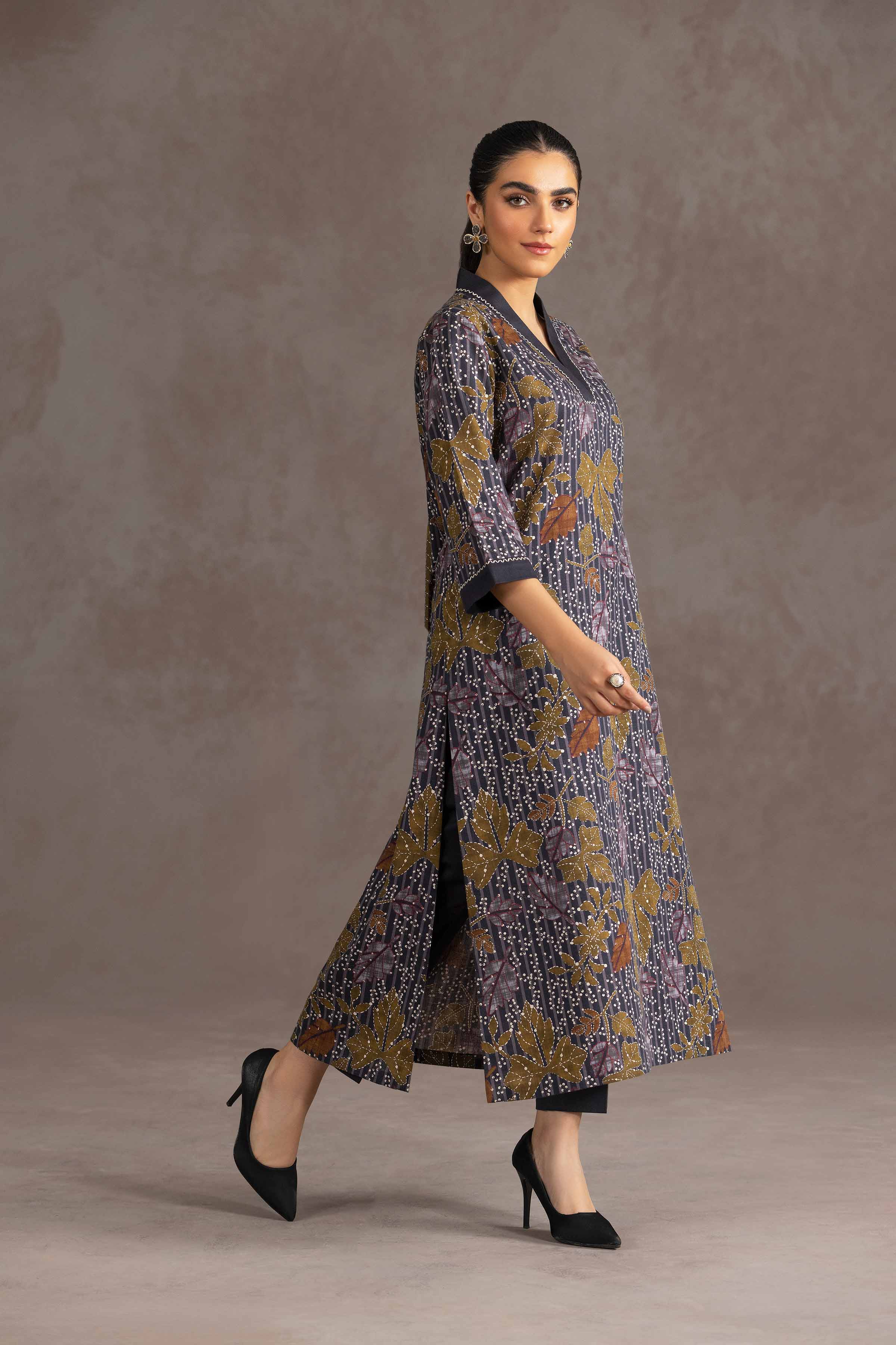 2 Piece - Printed Suit - KPW23-02