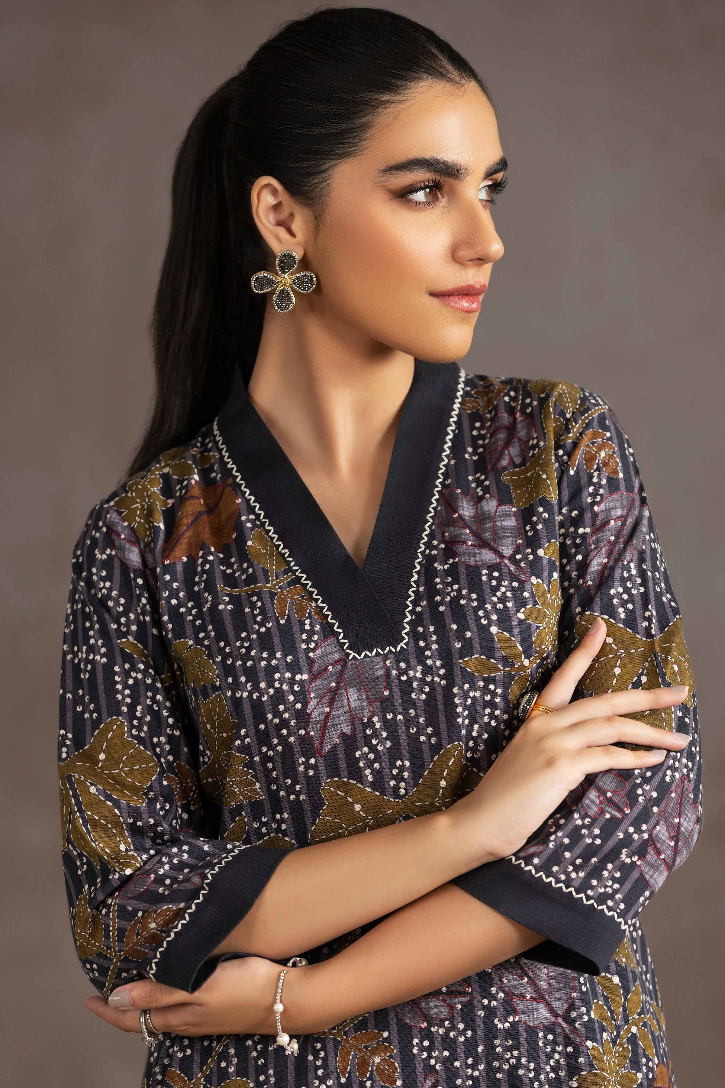 2 Piece - Printed Suit - KPW23-02