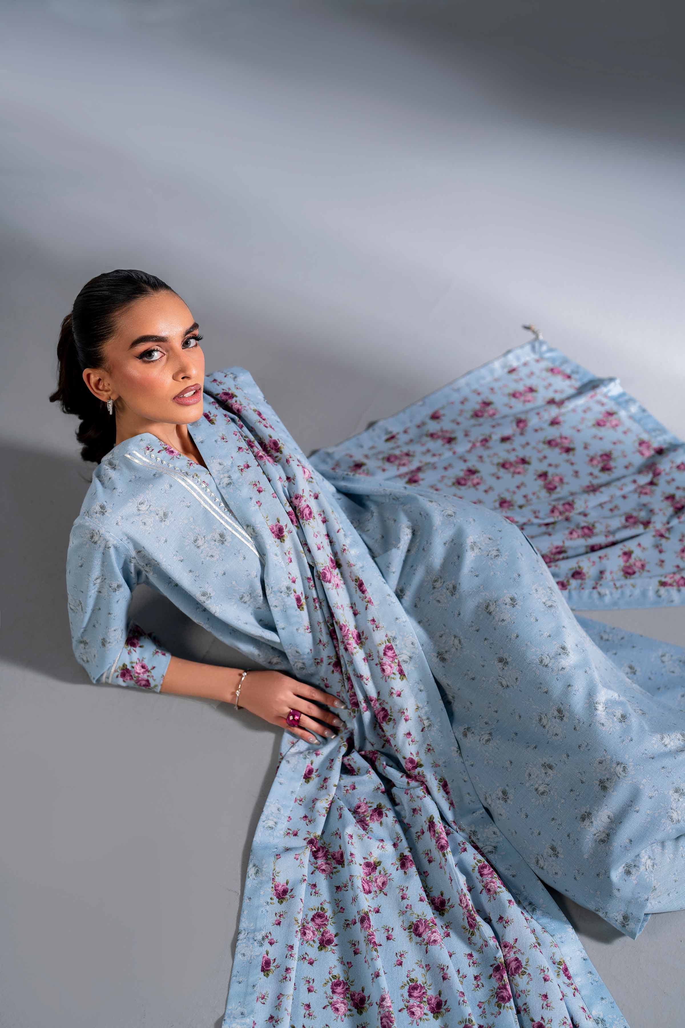 3 Piece - Printed Suit - KPW24-03