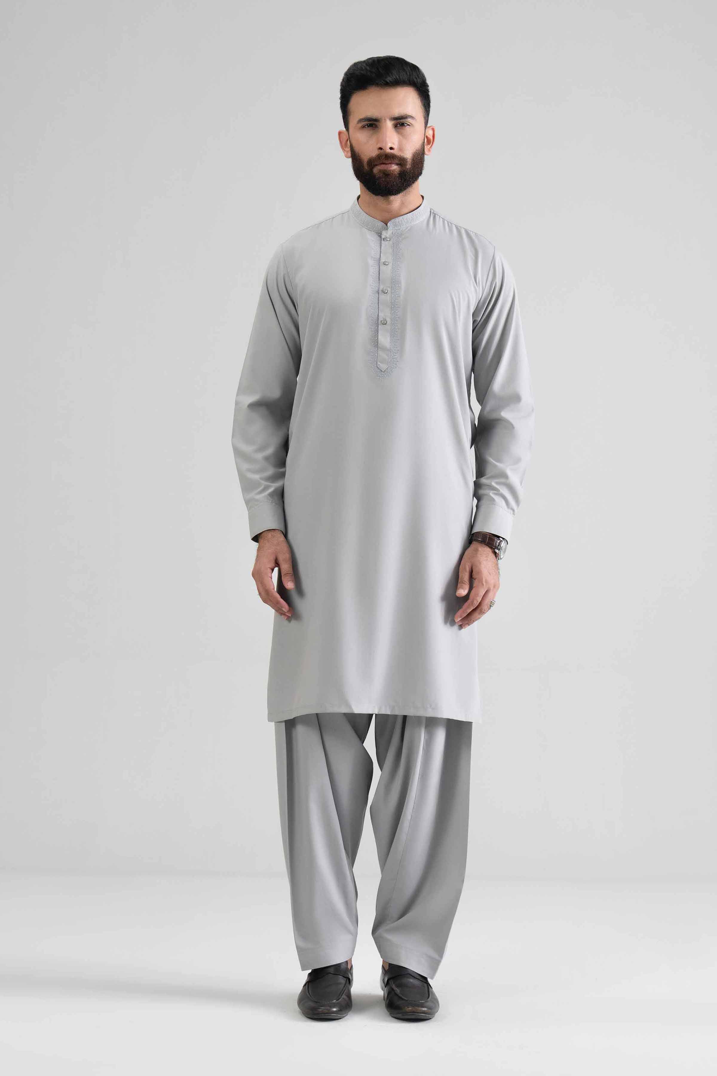 2 Piece - Embroidered Suit - NQ26-001