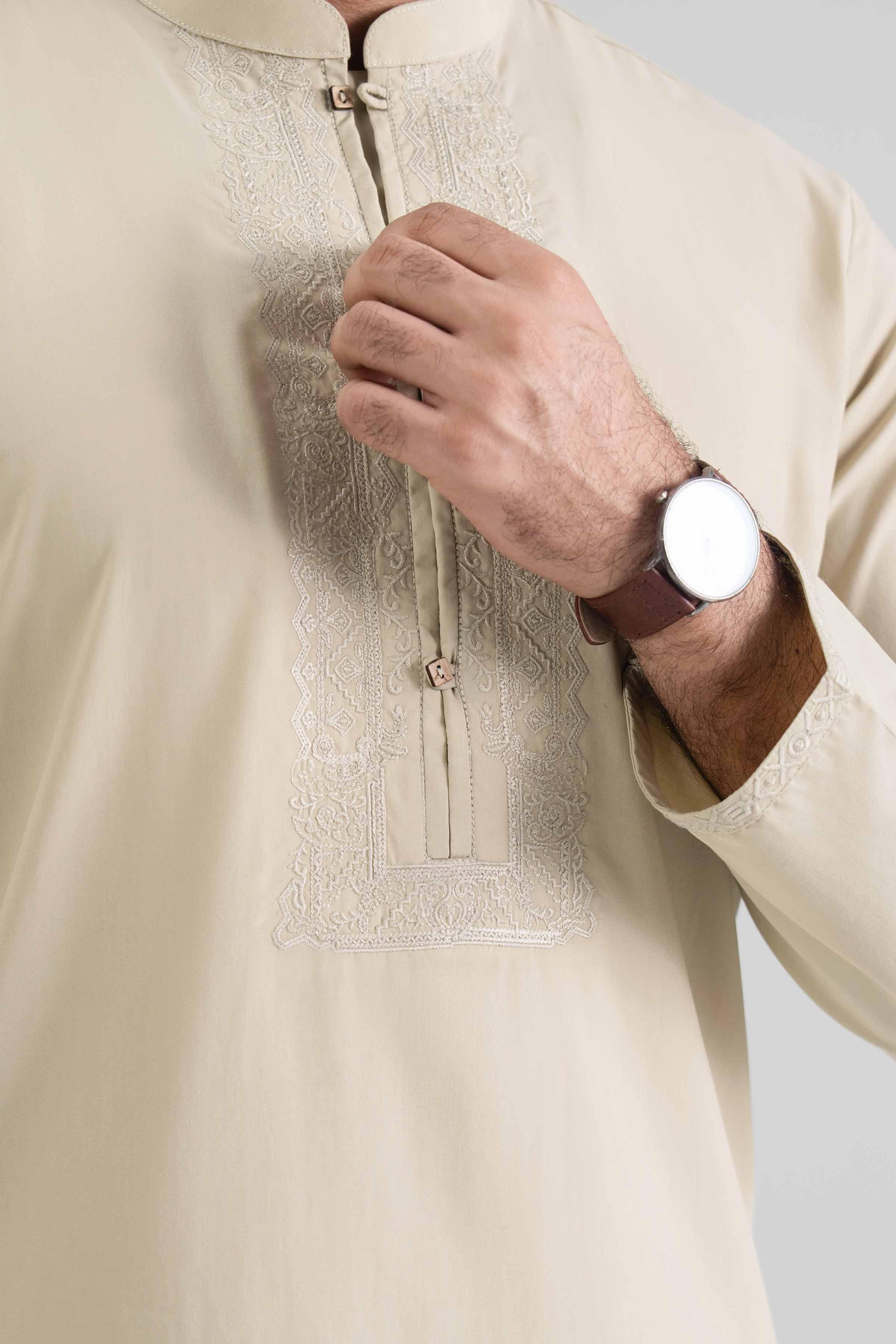 Embroidered Kurta - NQ26-009