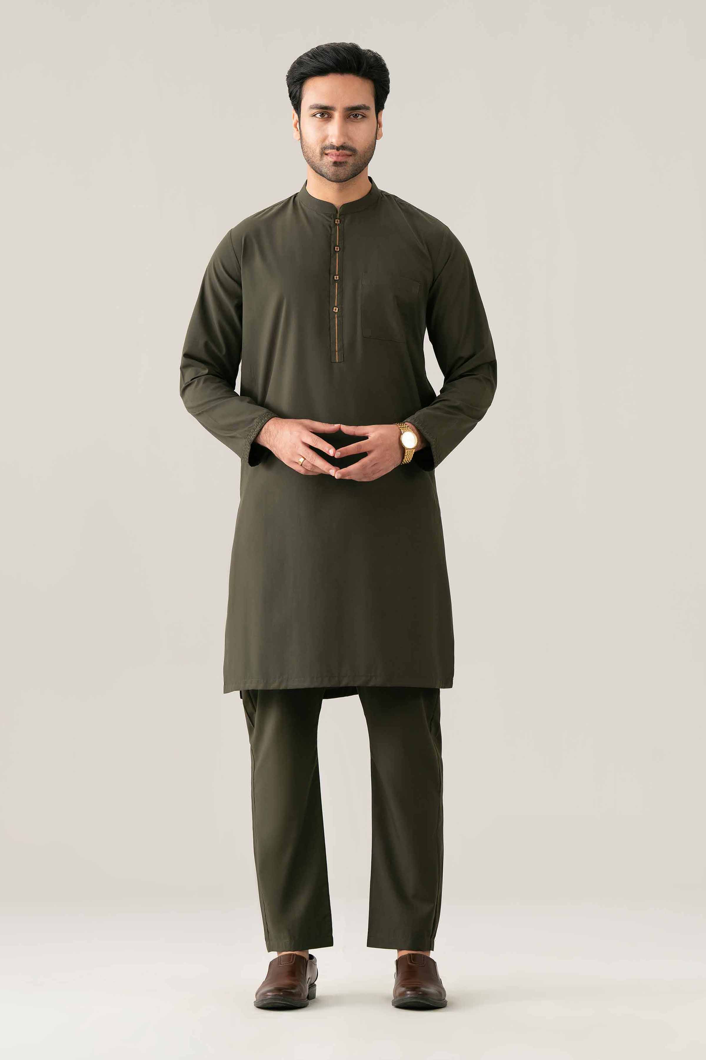 2 Piece - Embroidered Suit - NQ26-018