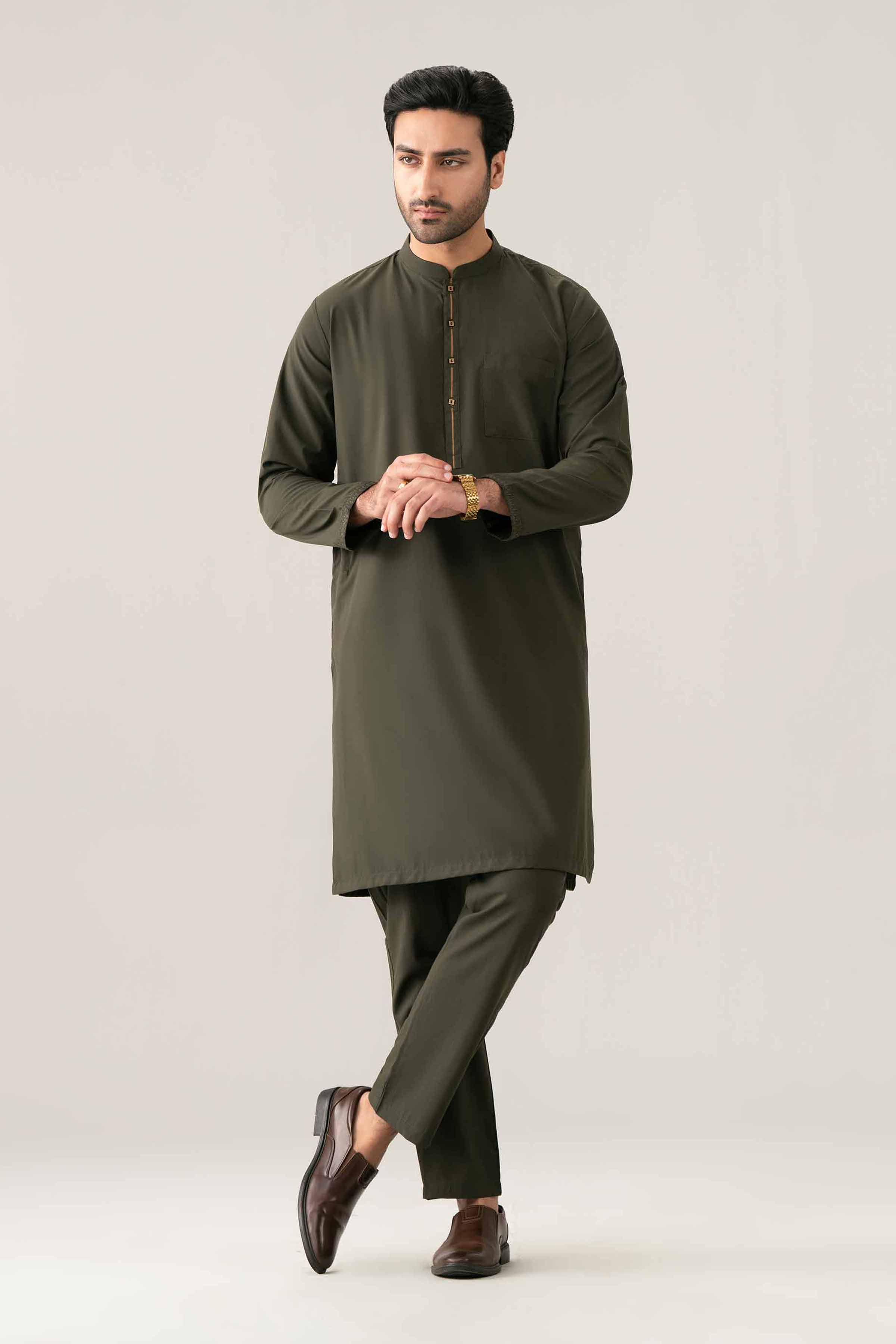 2 Piece - Embroidered Suit - NQ26-018