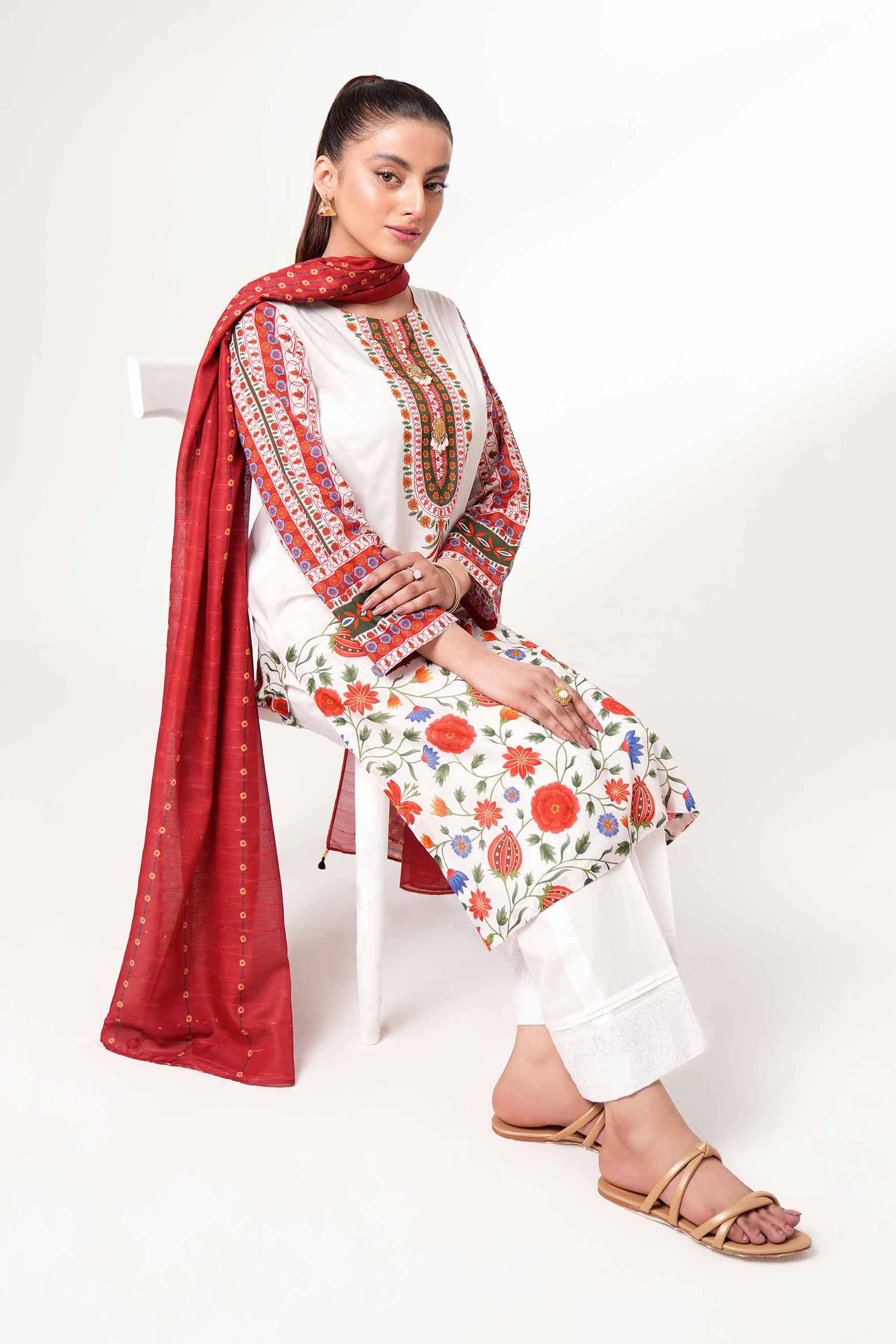 2 Piece - Printed Suit - PE24-243