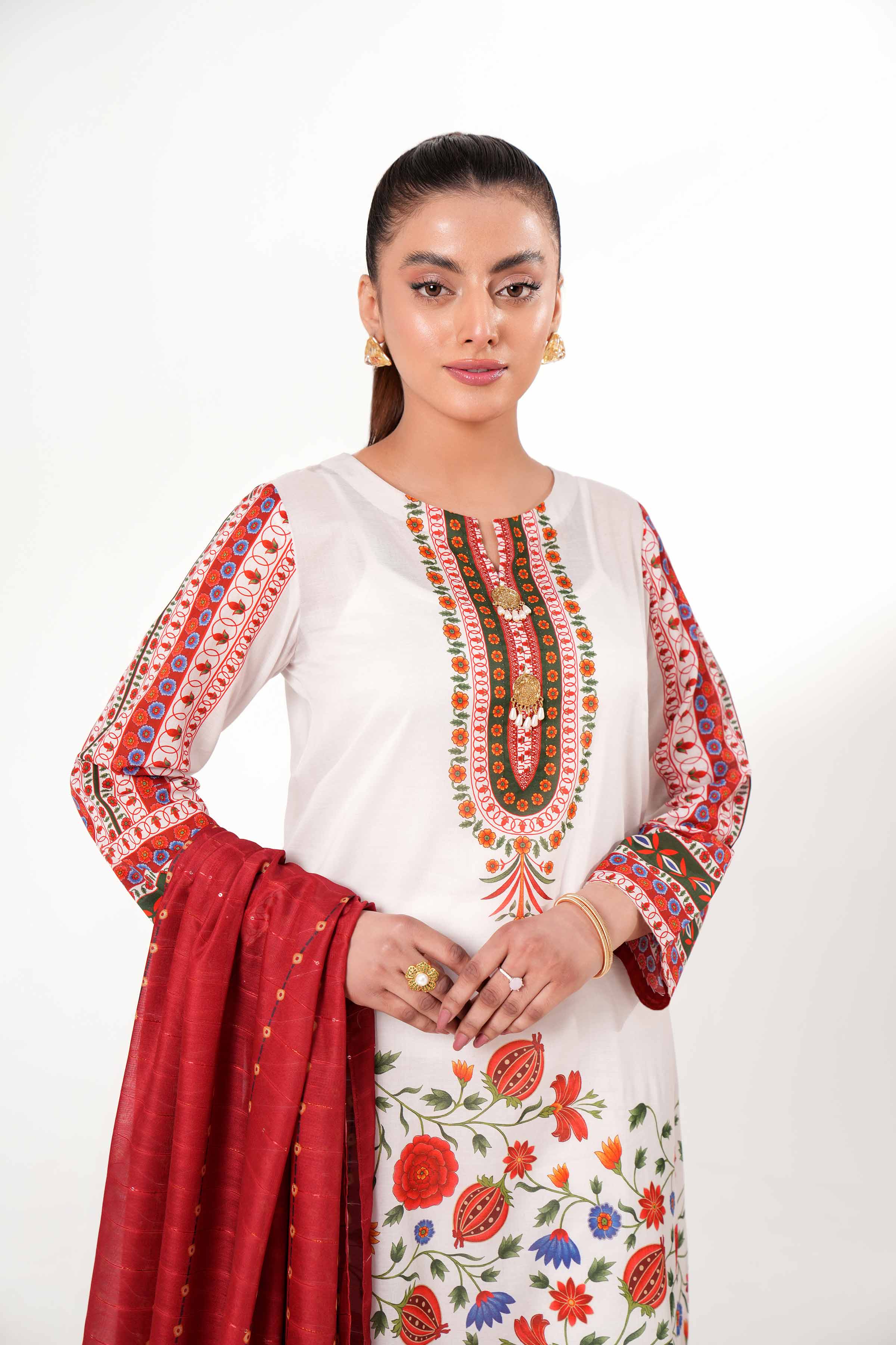 2 Piece - Printed Suit - PE24-243
