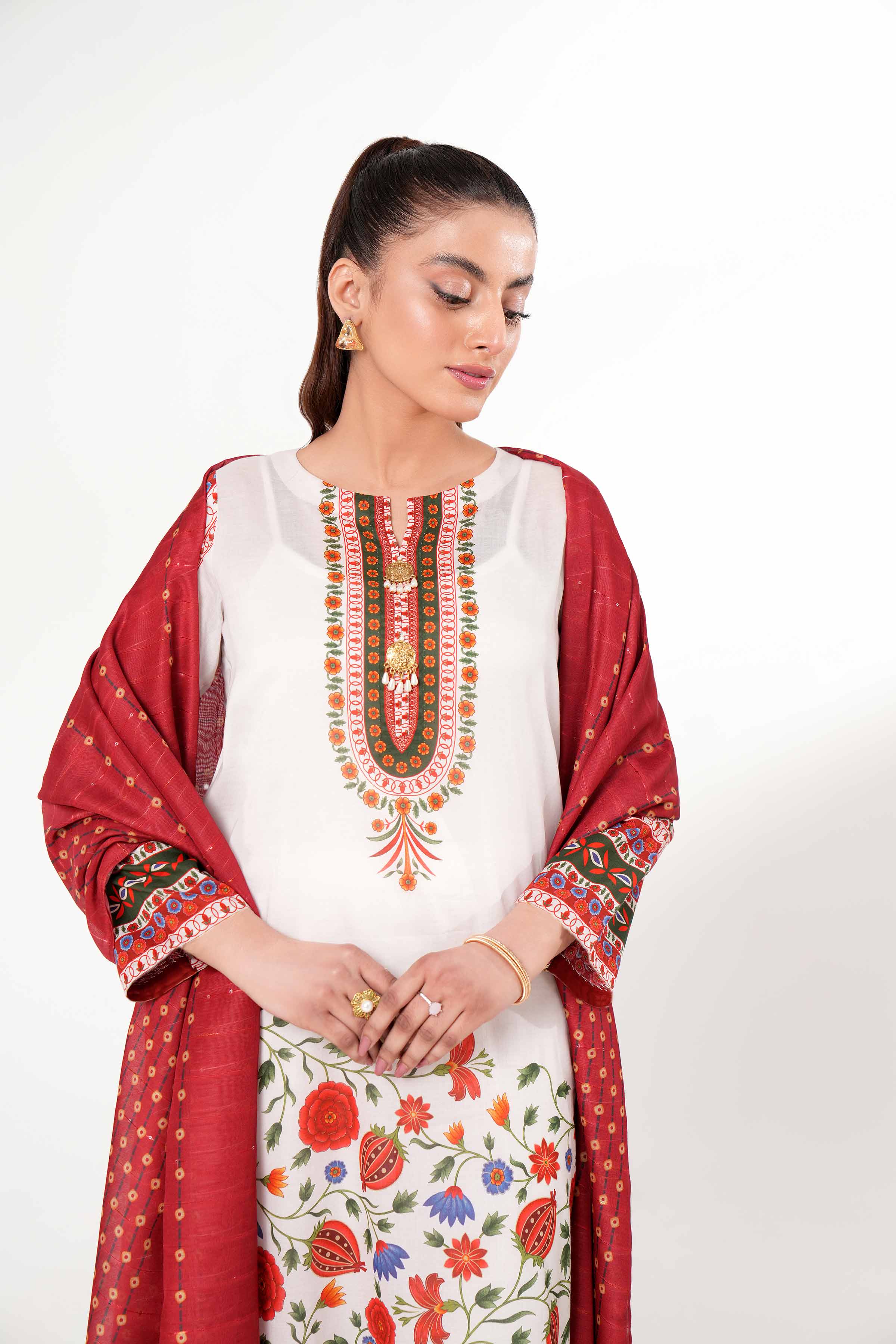 2 Piece - Printed Suit - PE24-243