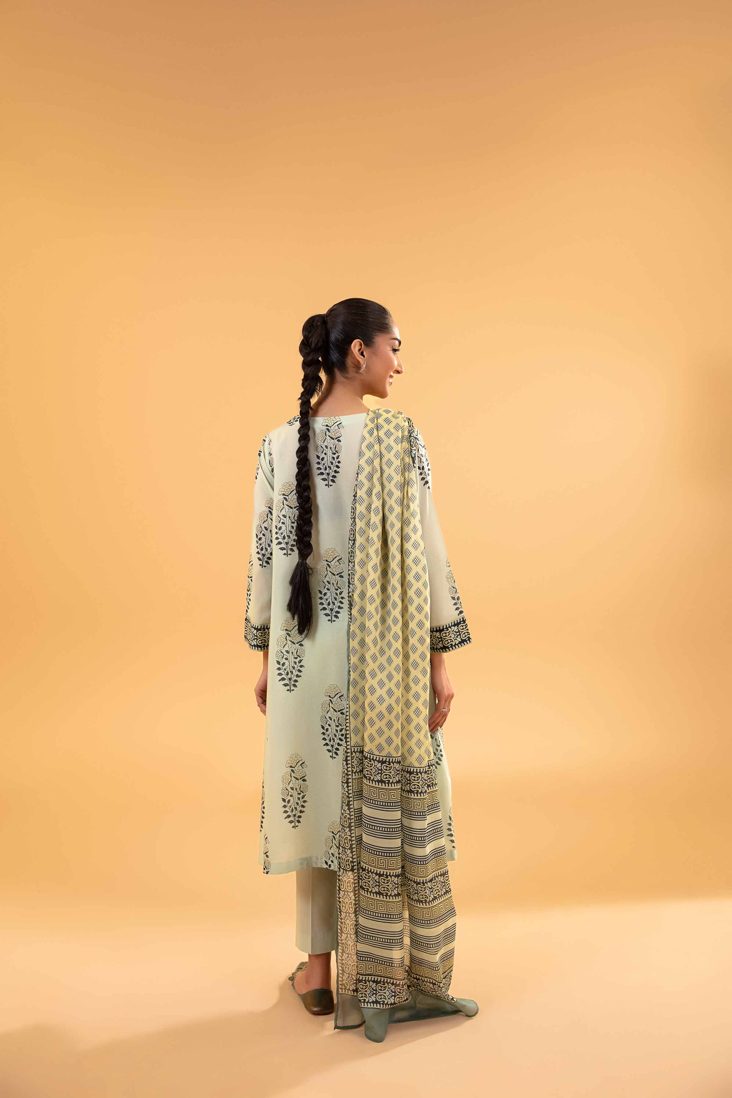 3 Piece - Printed Suit - PE24-251