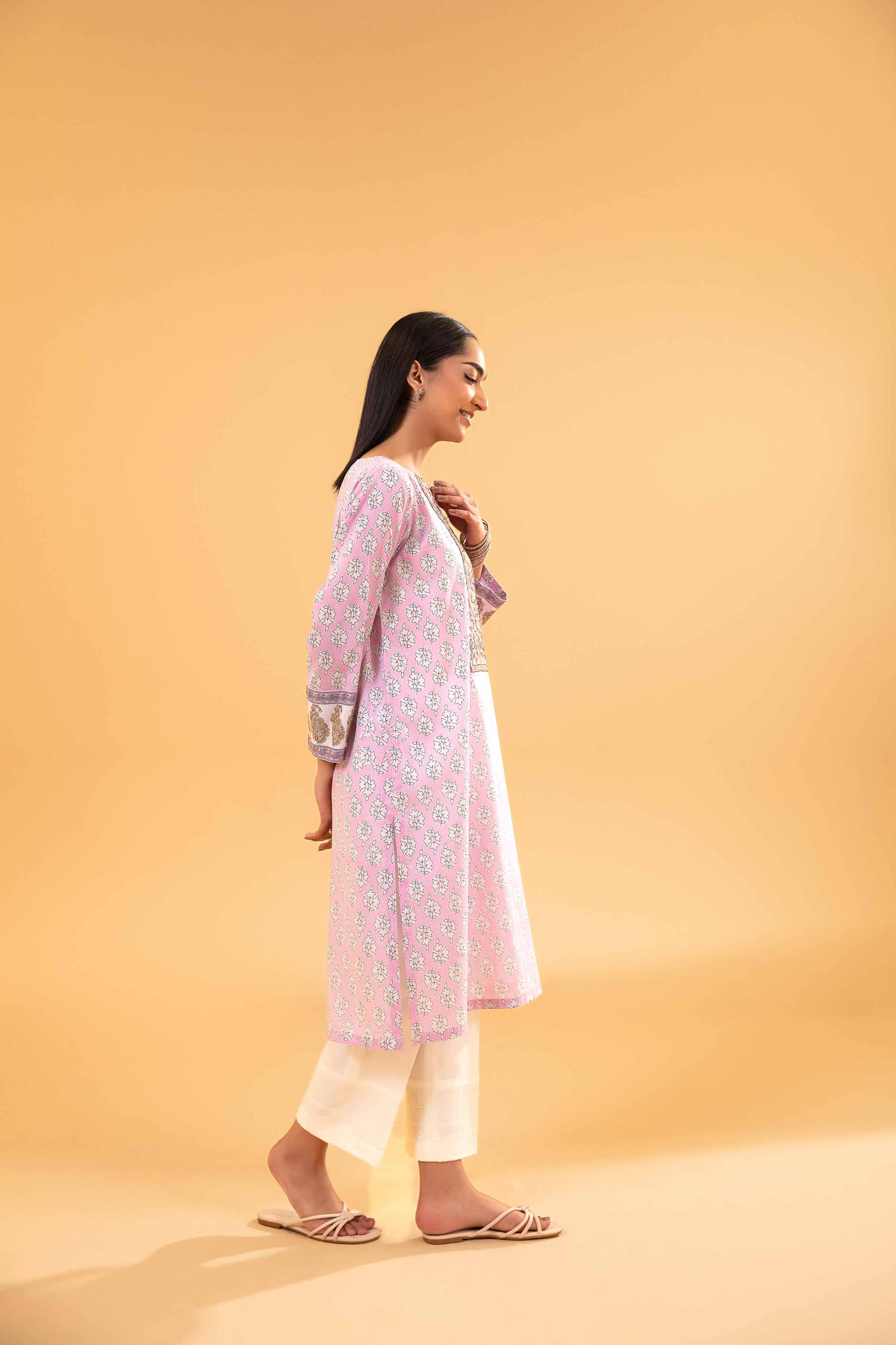 Printed Embroidered Shirt - PE24-289