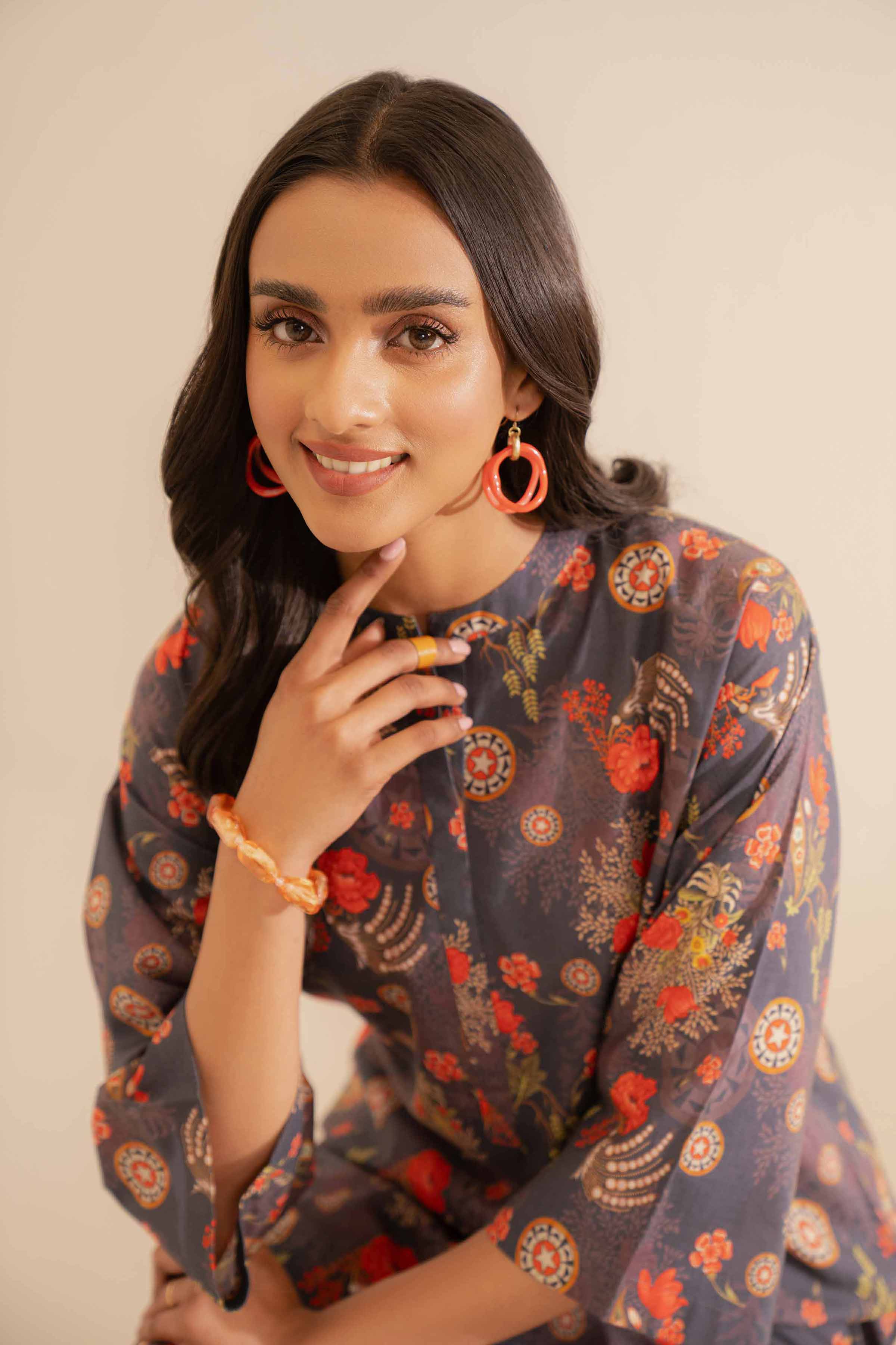 2 Piece - Printed Suit - PE24-311