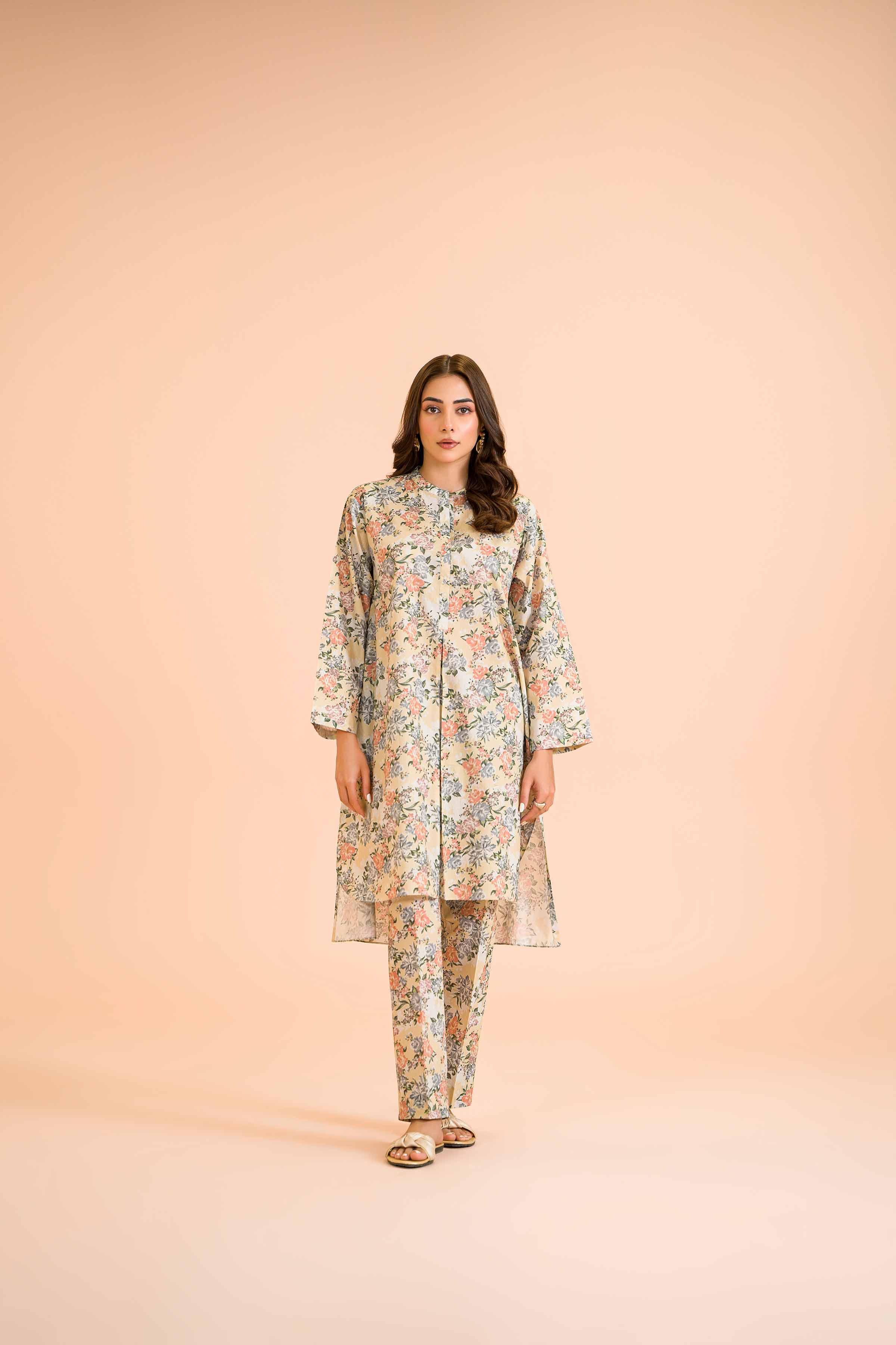 2 Piece - Printed Suit - PE24-340