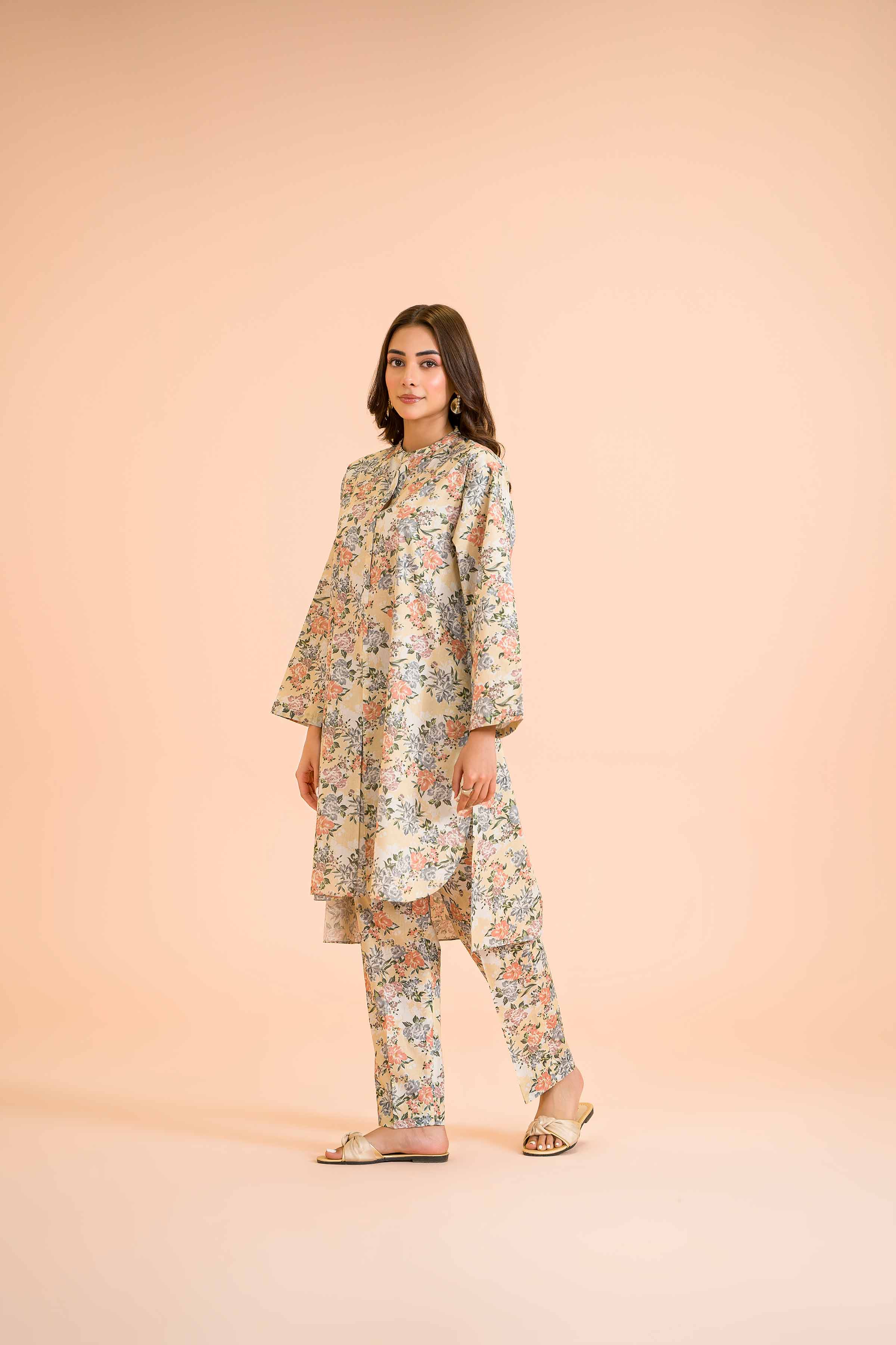 2 Piece - Printed Suit - PE24-340