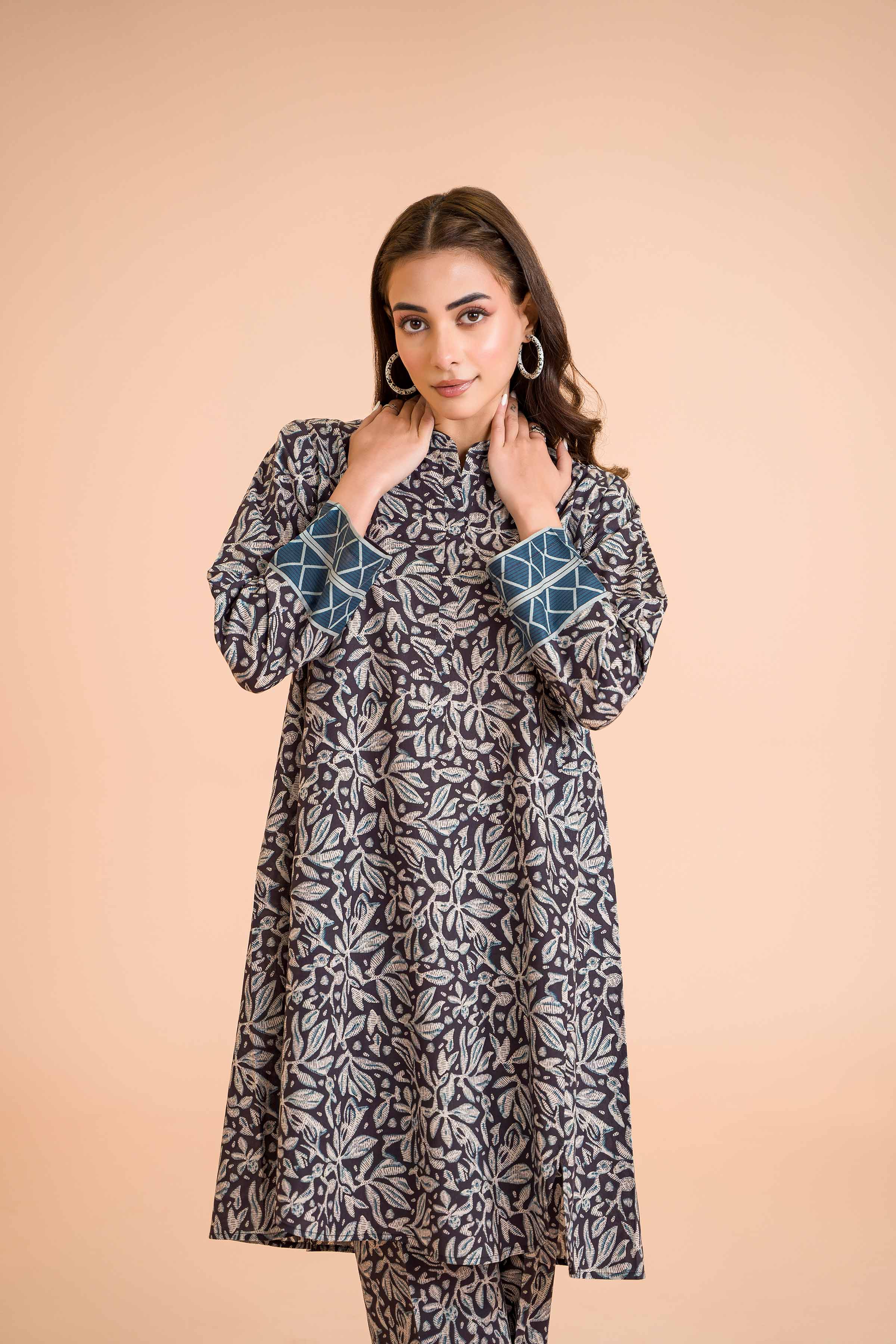 2 Piece - Printed Suit - PE24-342