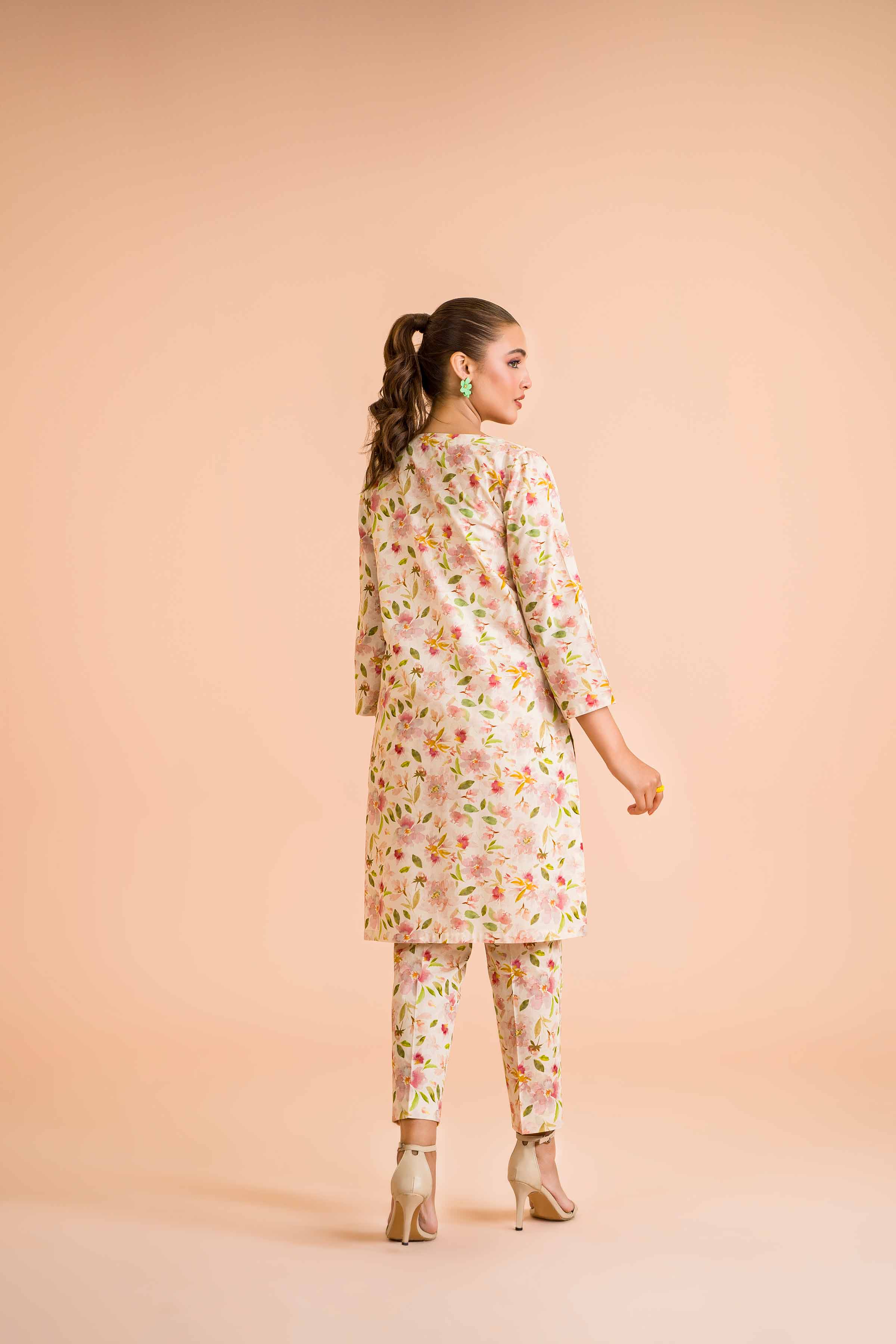 2 Piece - Printed Suit - PE24-346