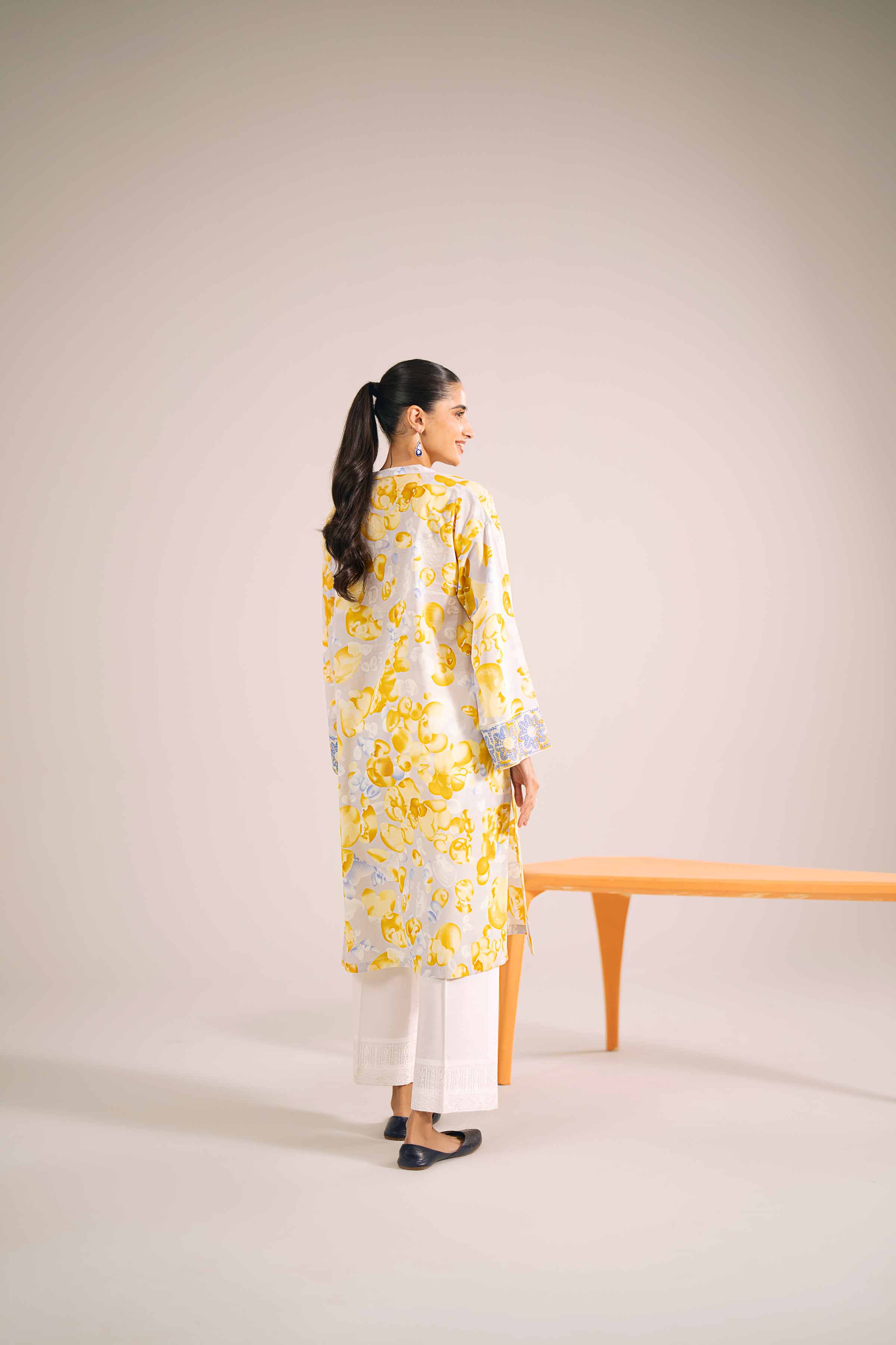 Printed Embroidered Shirt - PE24-348