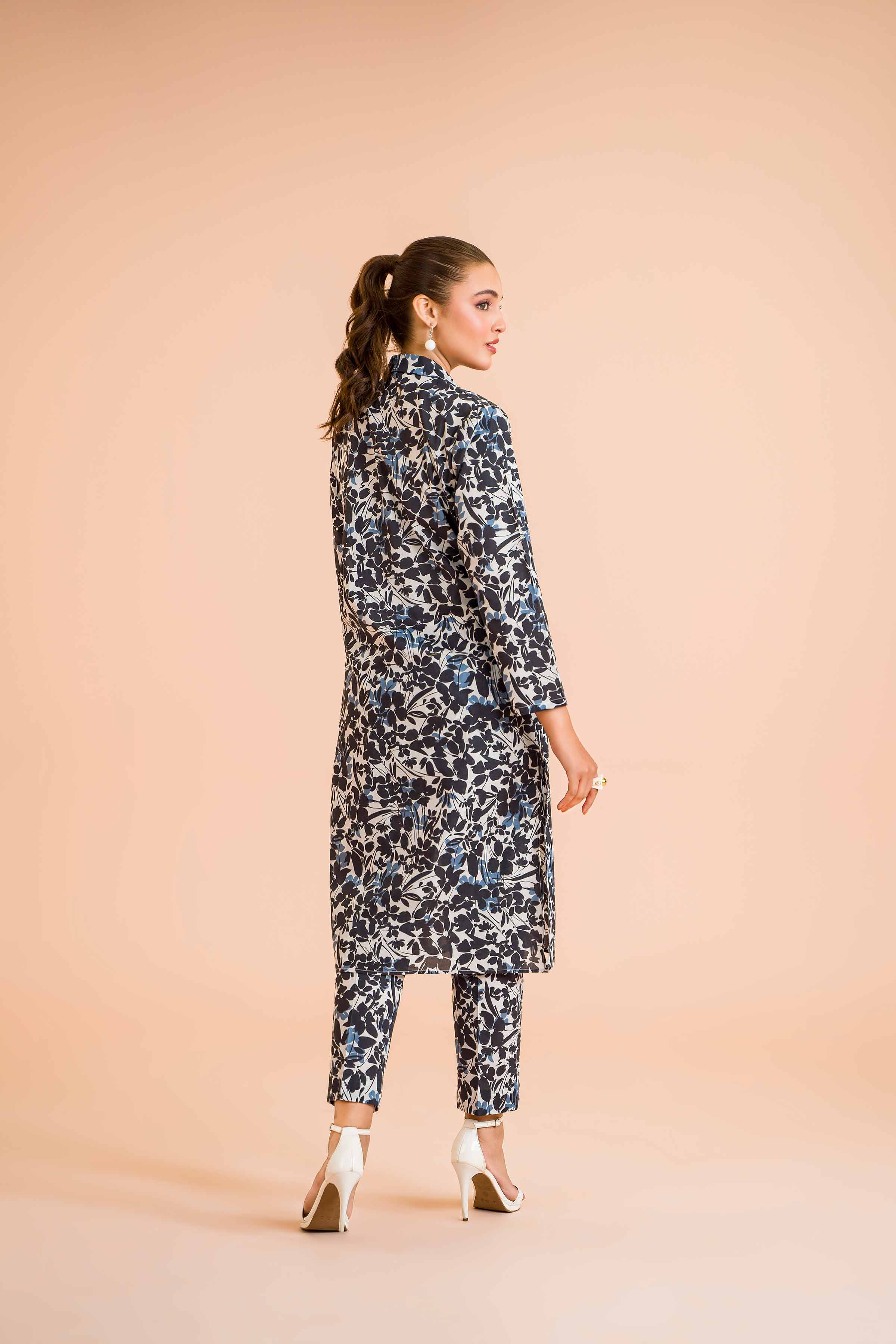 2 Piece - Printed Suit - PE24-350