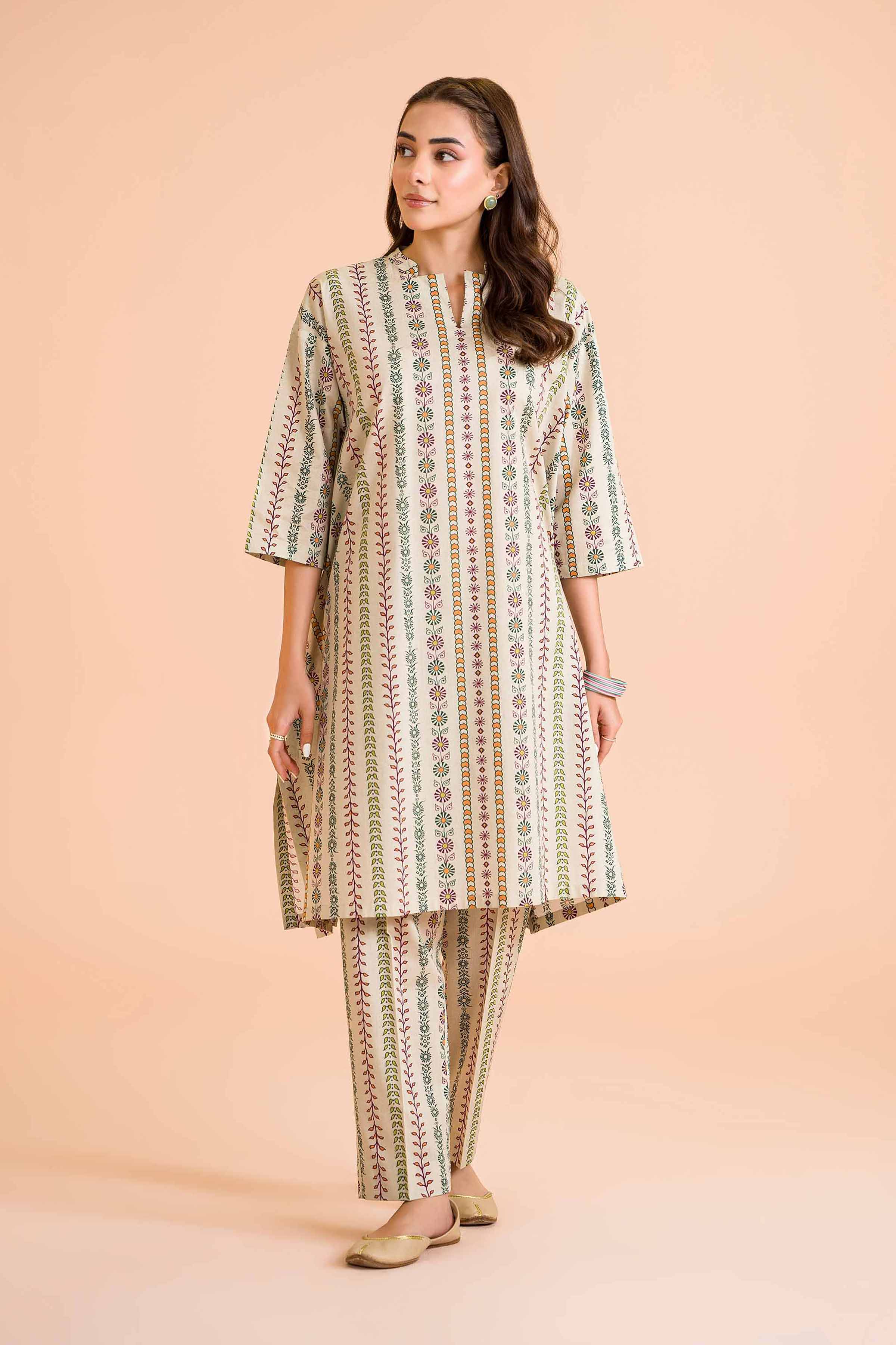 2 Piece - Printed Suit - PE24-356