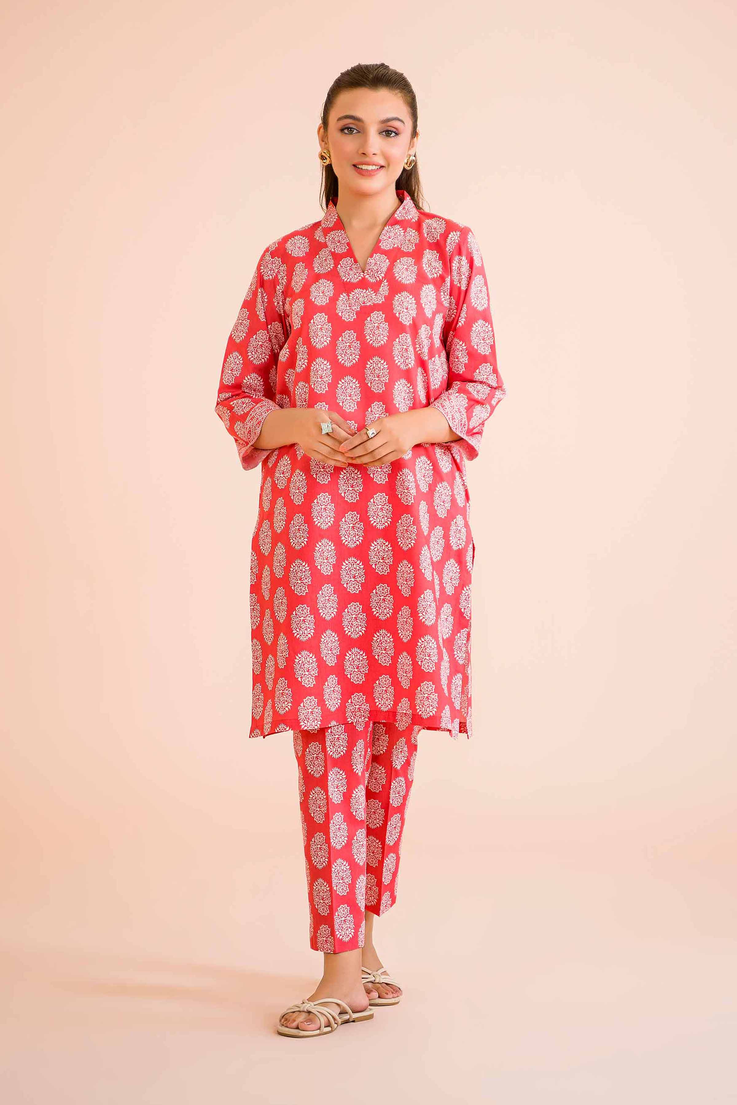 2 Piece - Printed Suit - PE24-394