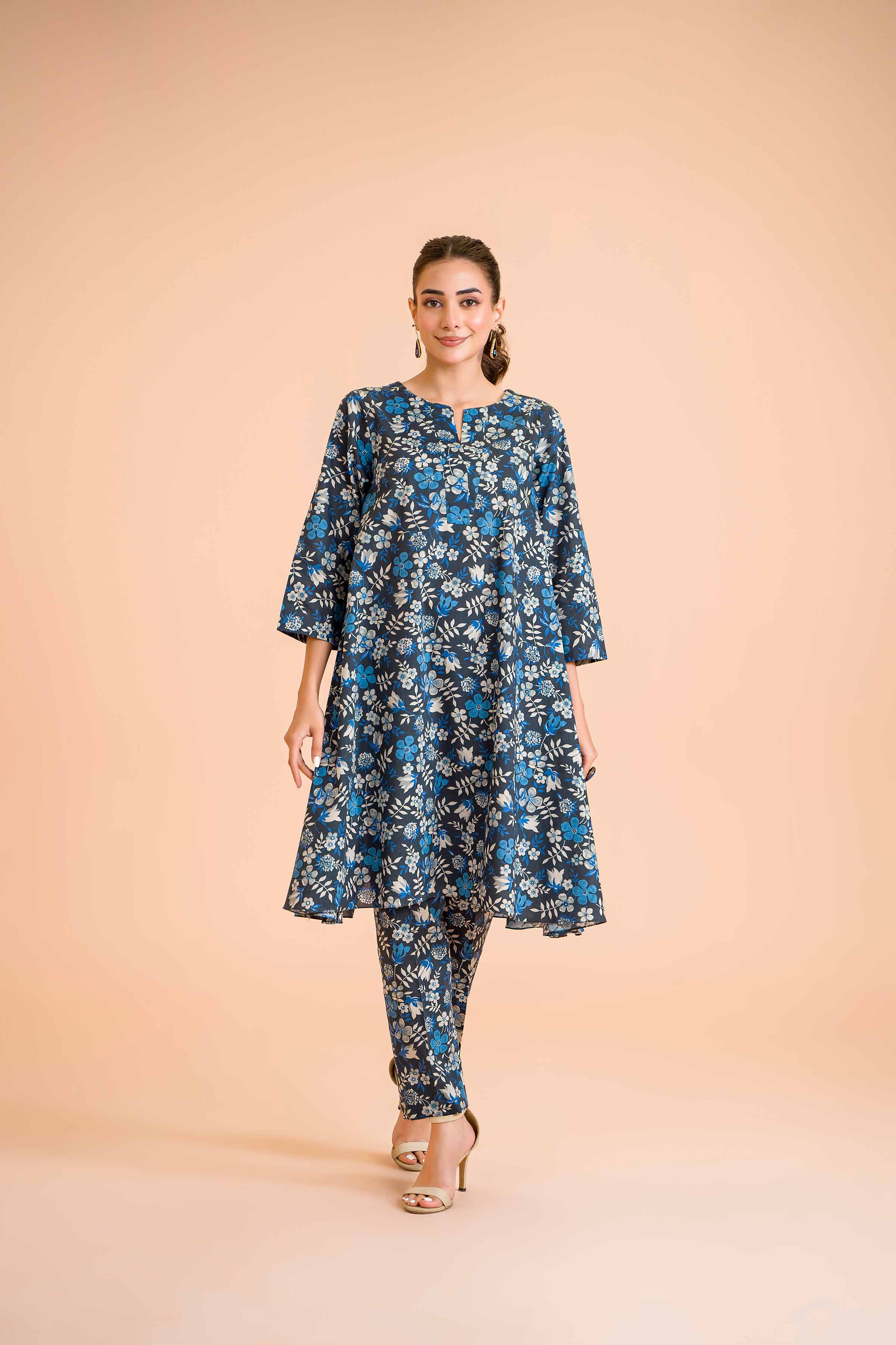 2 Piece - Printed Suit - PE24-400