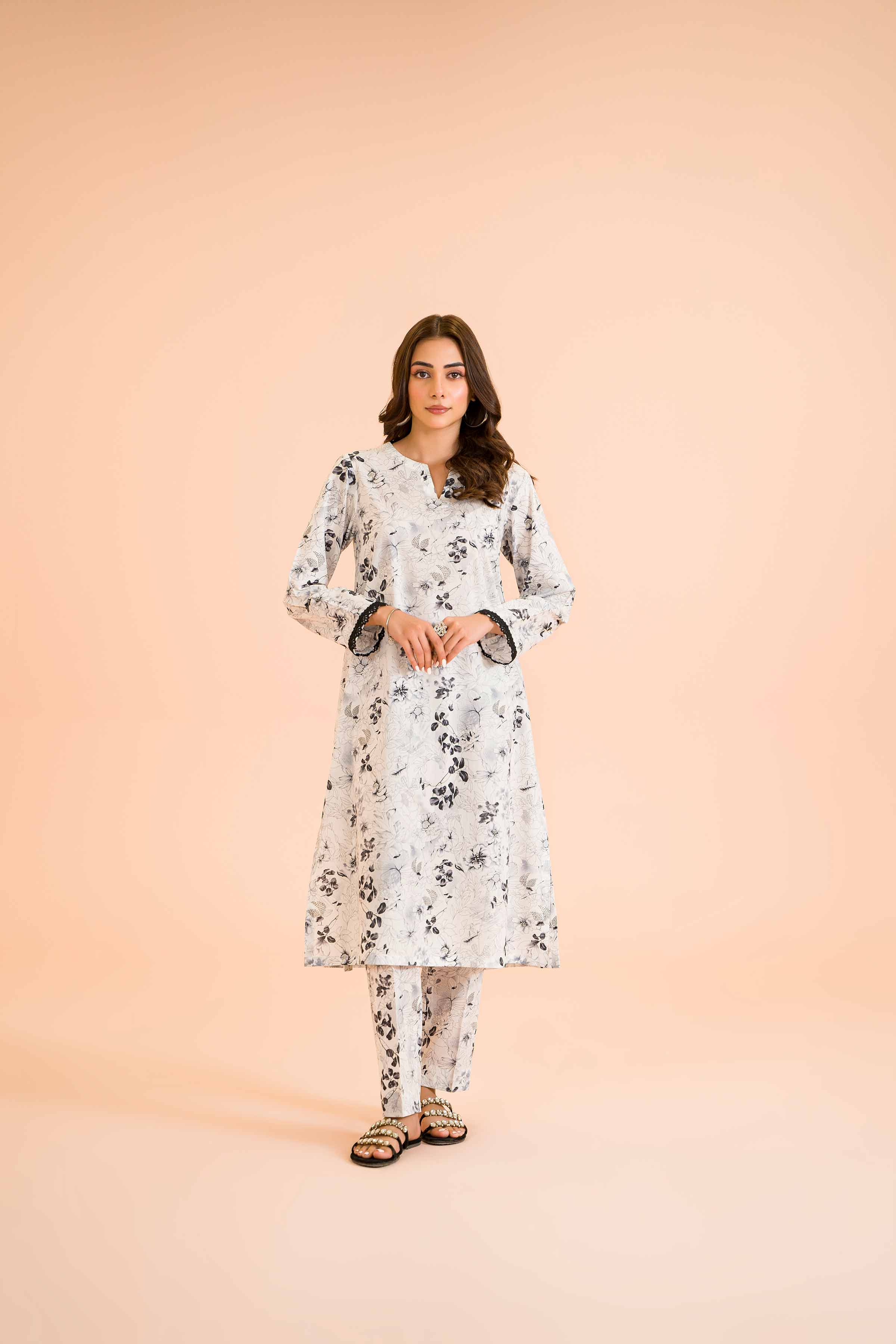 2 Piece - Printed Suit - PE24-403