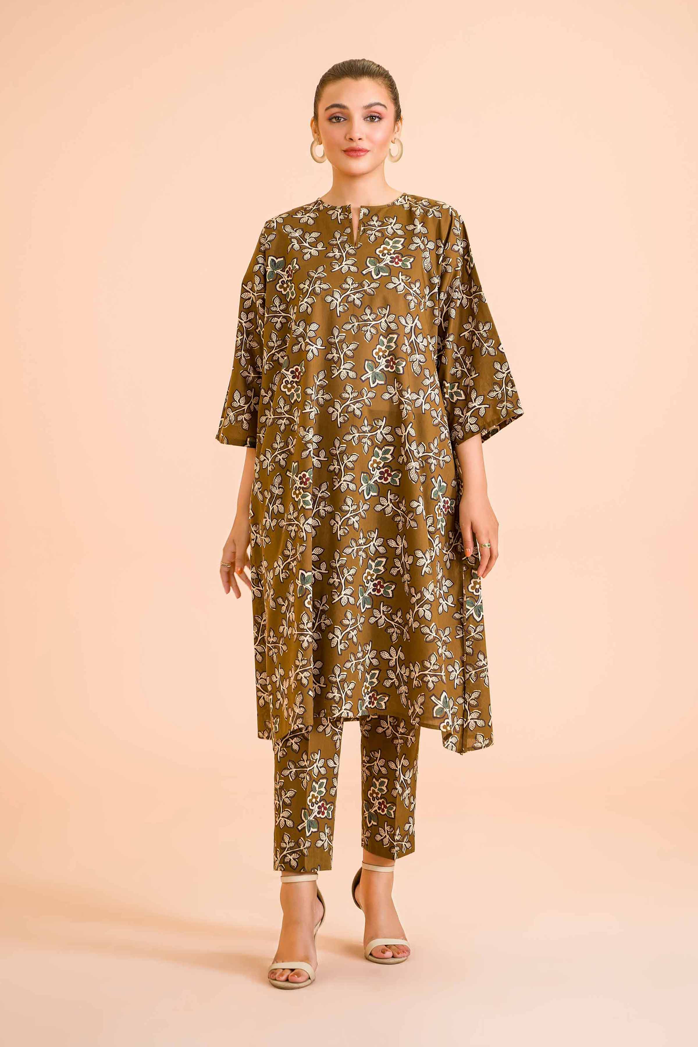 2 Piece - Printed Suit - PE24-409