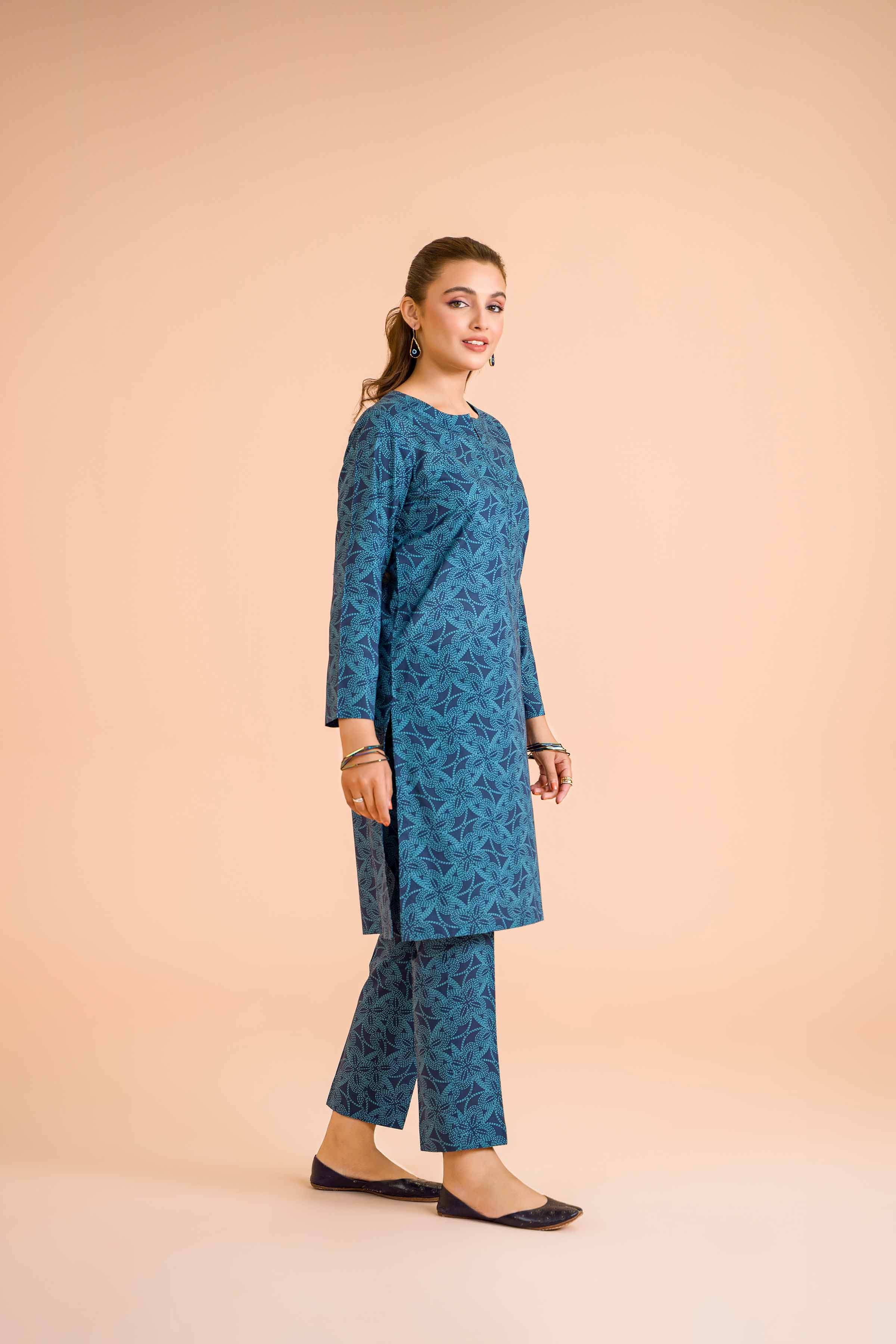 2 Piece - Printed Suit - PE24-410