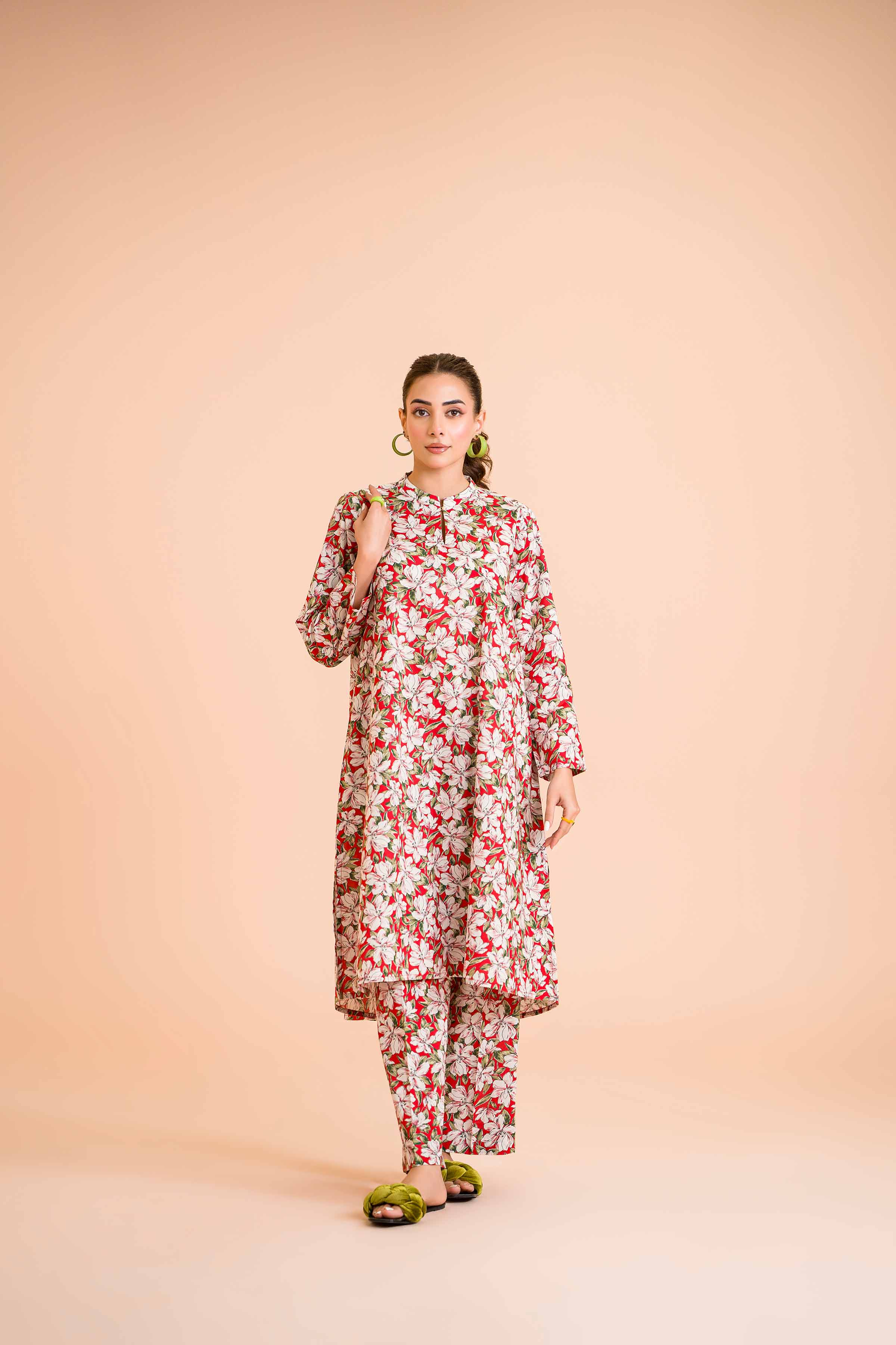 2 Piece - Printed Suit - PE24-419