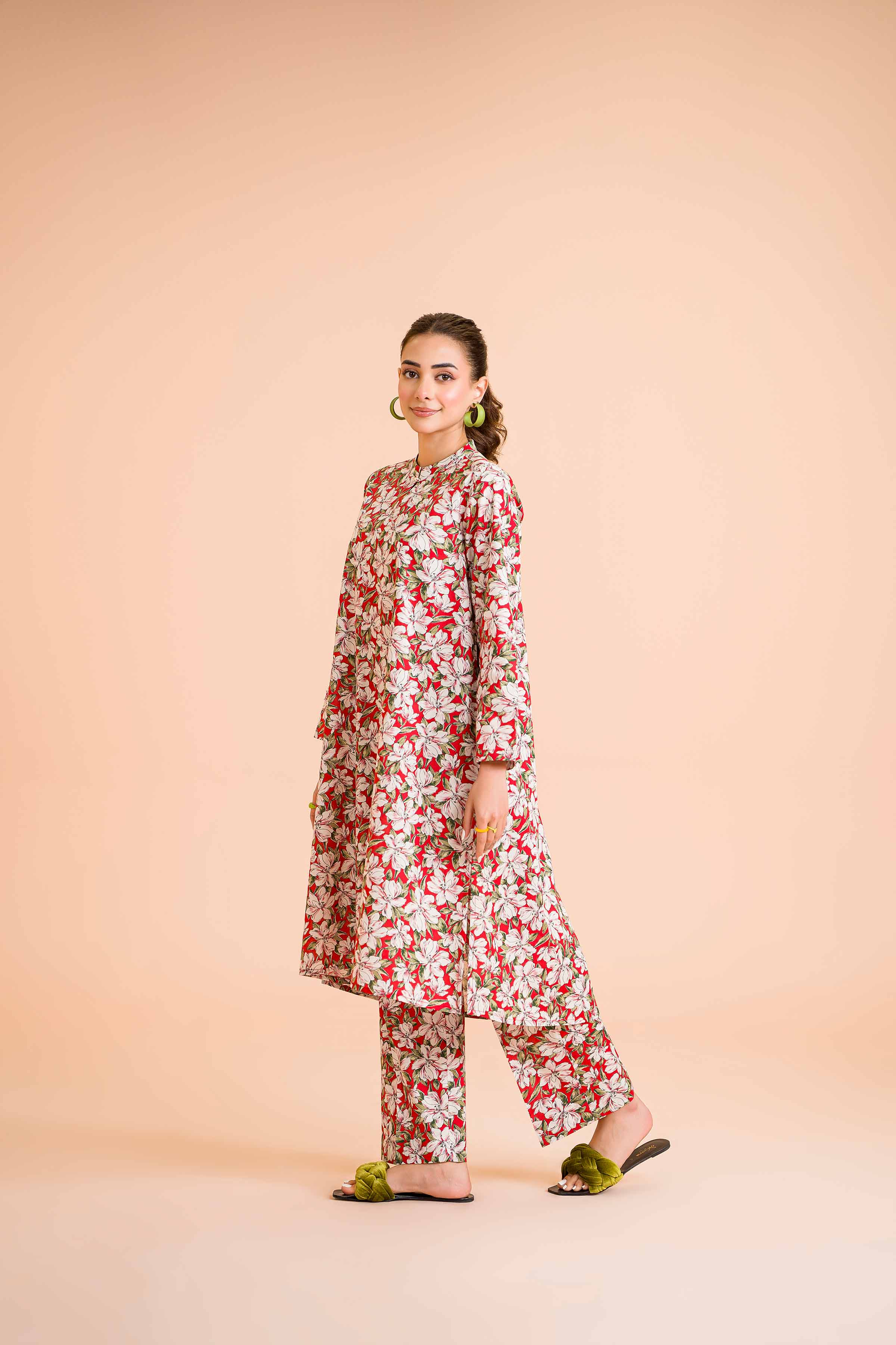 2 Piece - Printed Suit - PE24-419