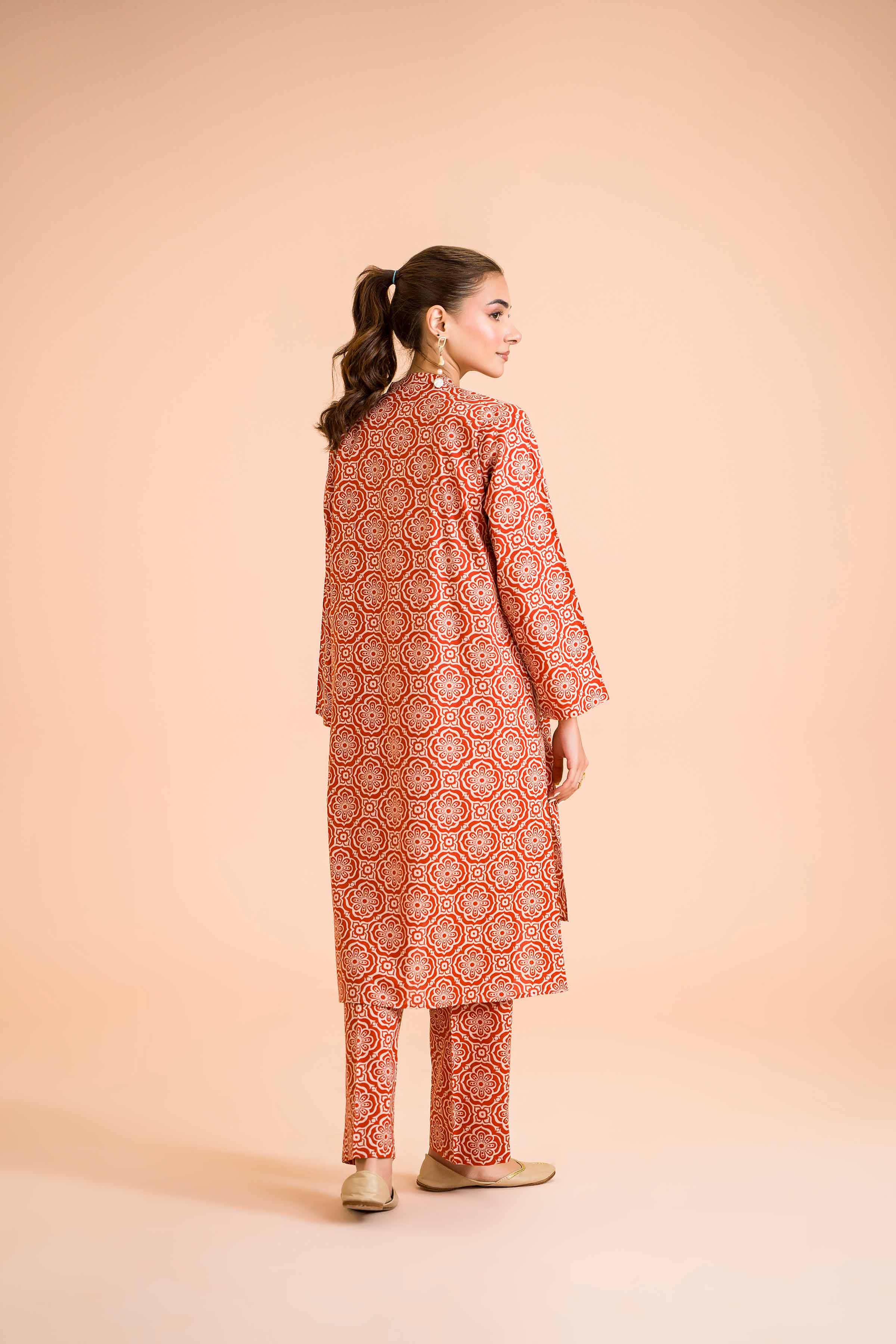 2 Piece - Printed Suit - PE24-421