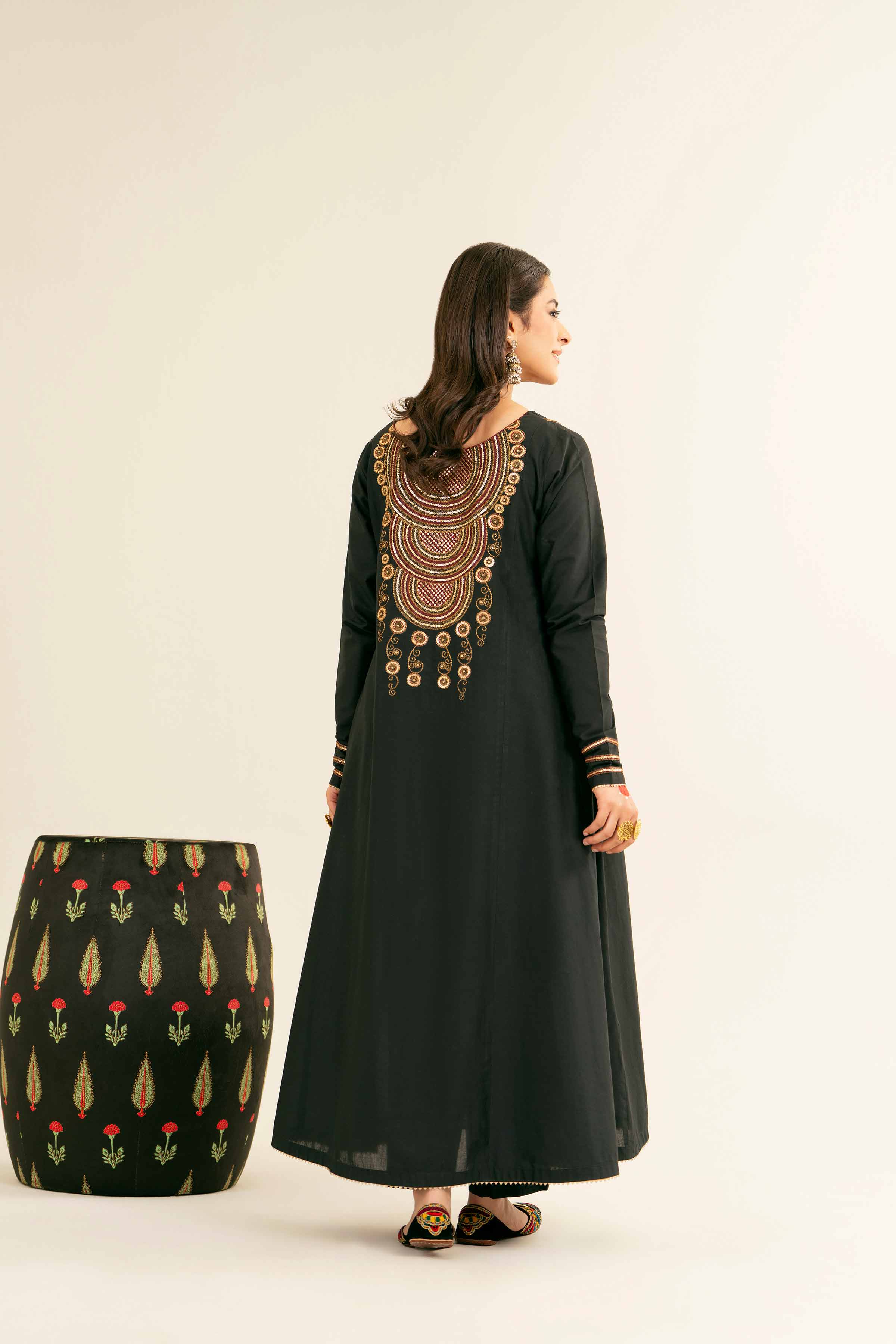 Embroidered Dress - PE25-113
