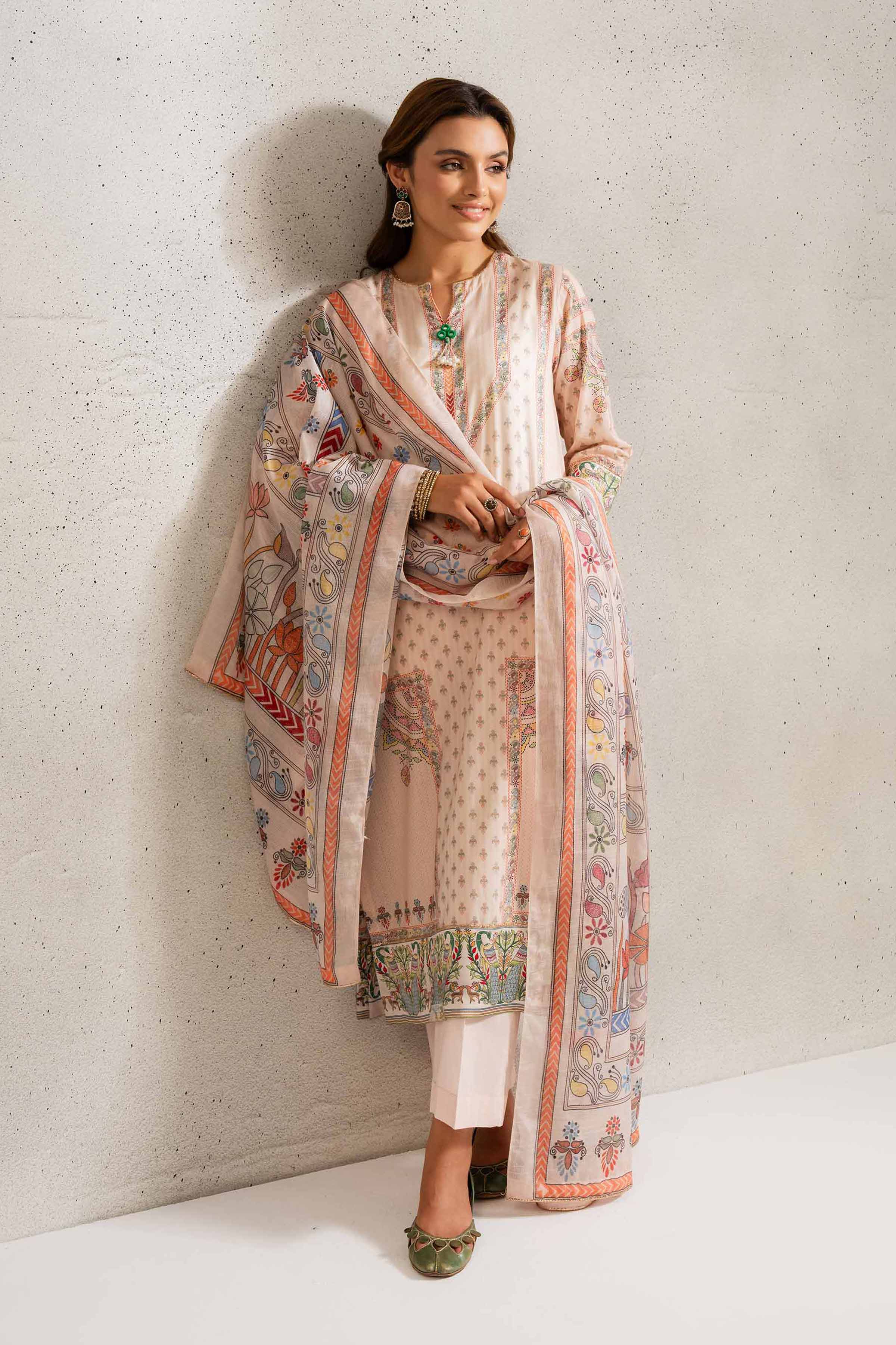 3 Piece - Printed Suit - PE25-127