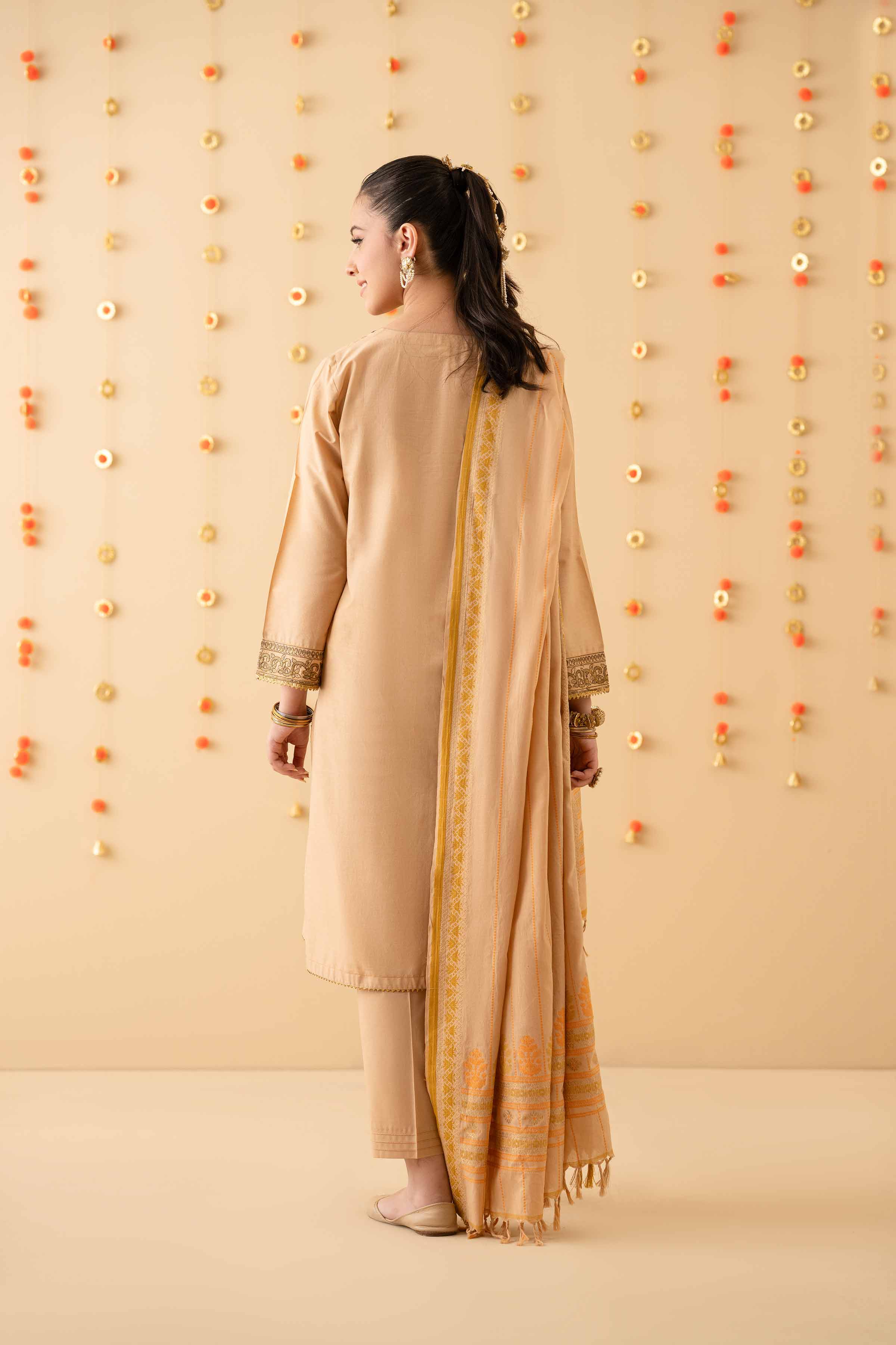 3 Piece - Embroidered Suit - PE25-184 For Women - Pret Collection | Nishat | Shop Online