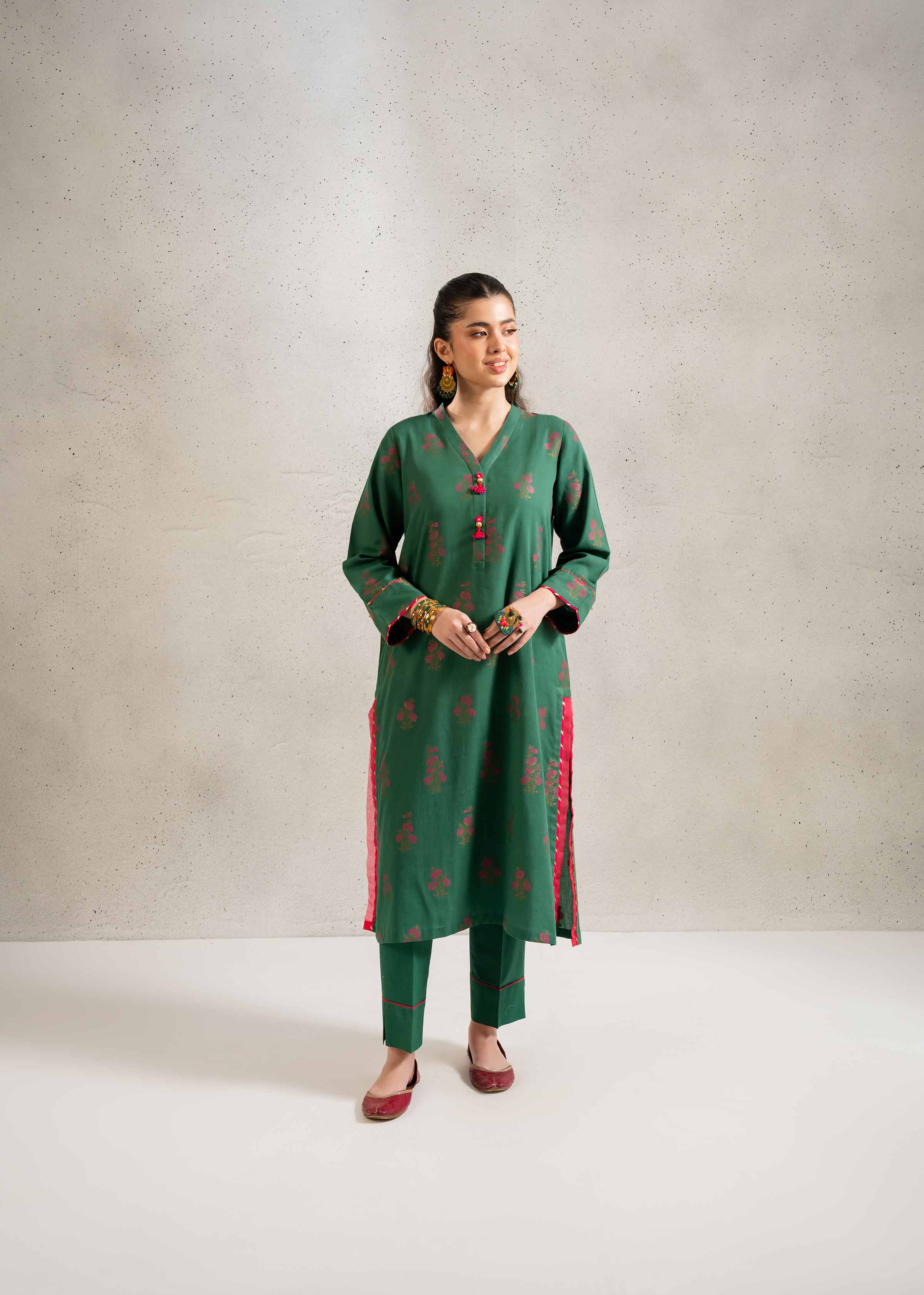 2 Piece - Printed Suit - PE25-20