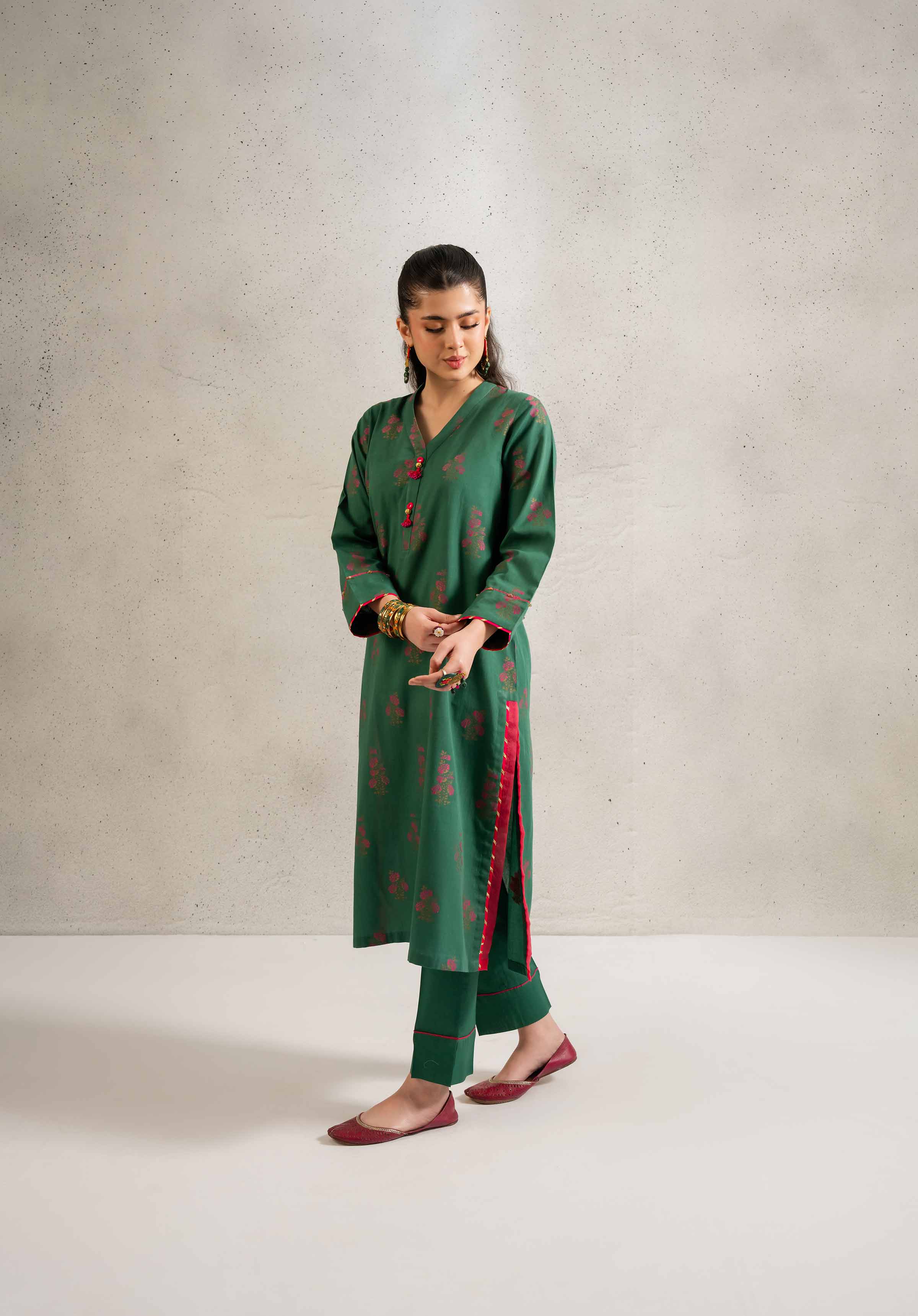 2 Piece - Printed Suit - PE25-20