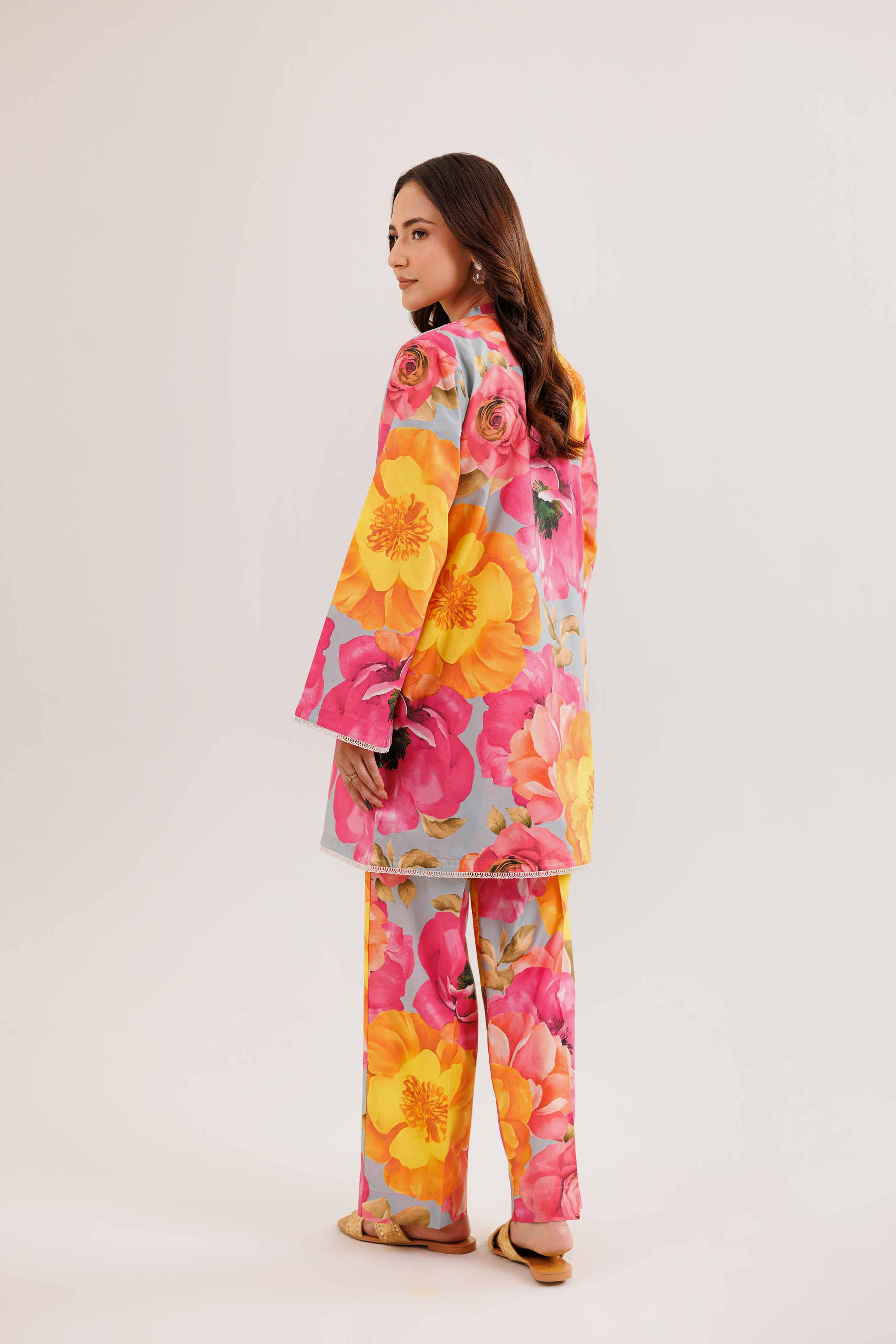 2 Piece - Printed Suit - PE25-273