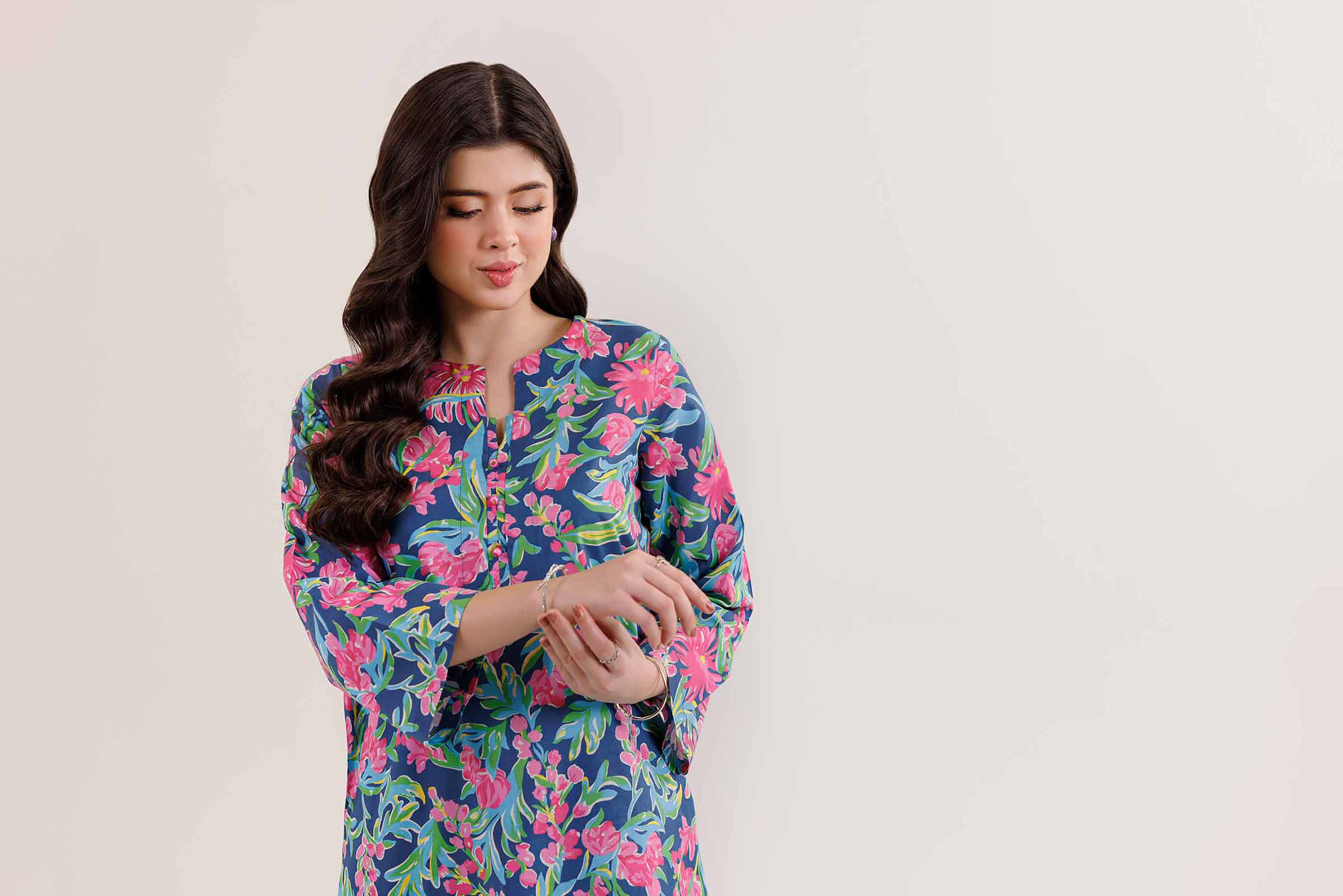 2 Piece - Printed Suit - PE25-274