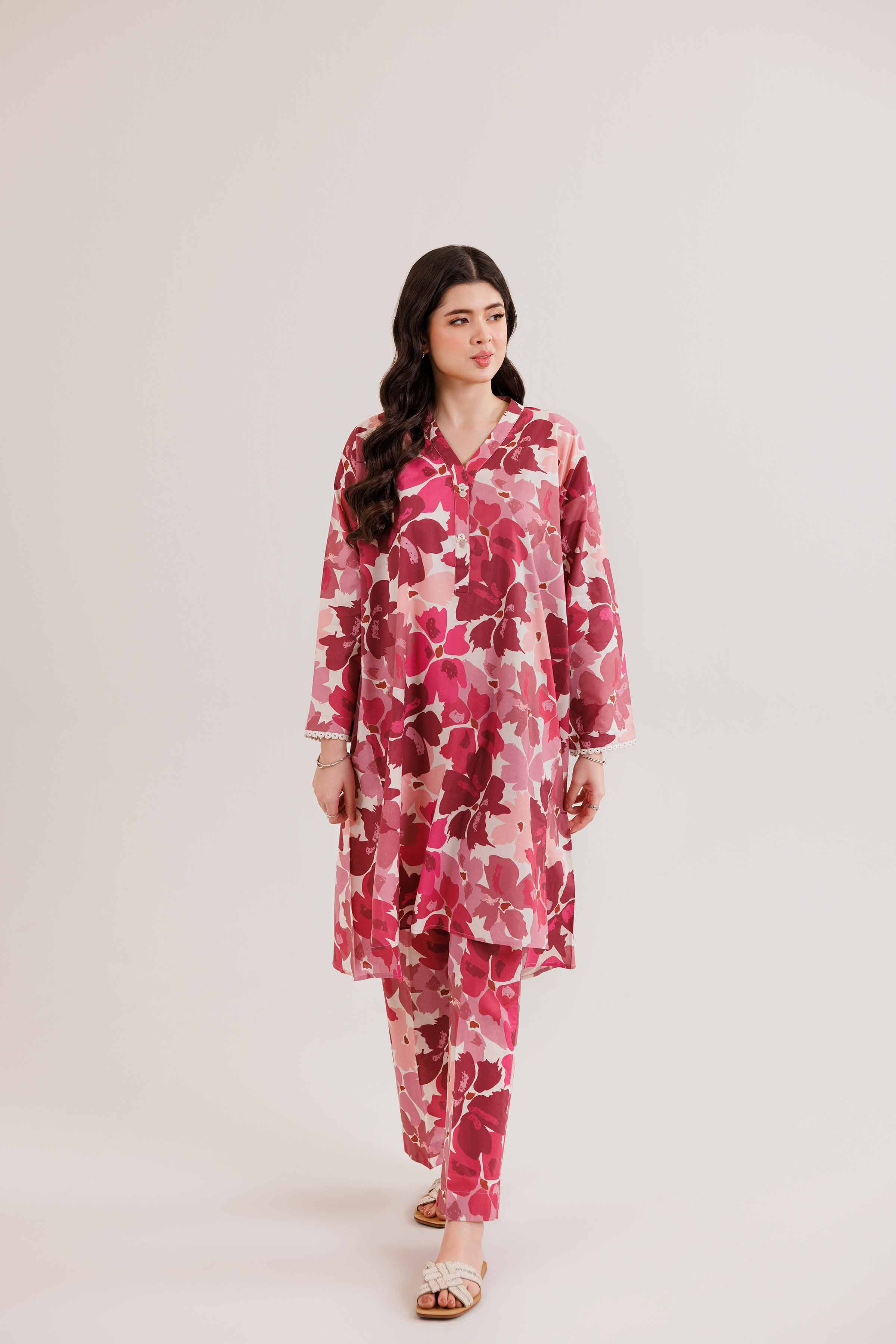 2 Piece - Printed Suit - PE25-282
