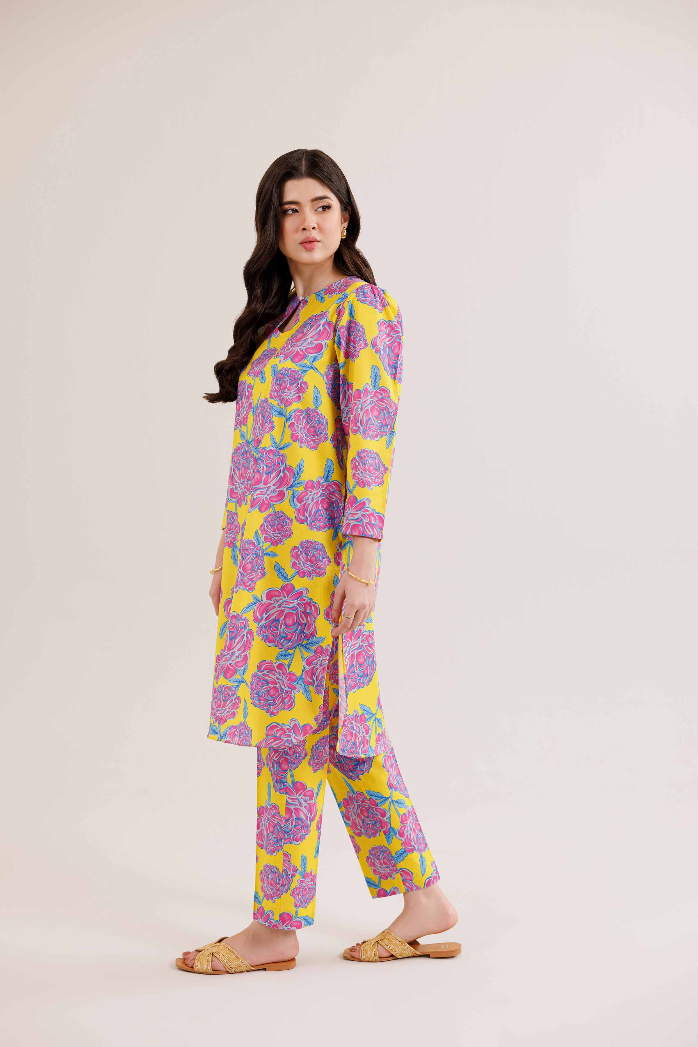 2 Piece - Printed Suit - PE25-304