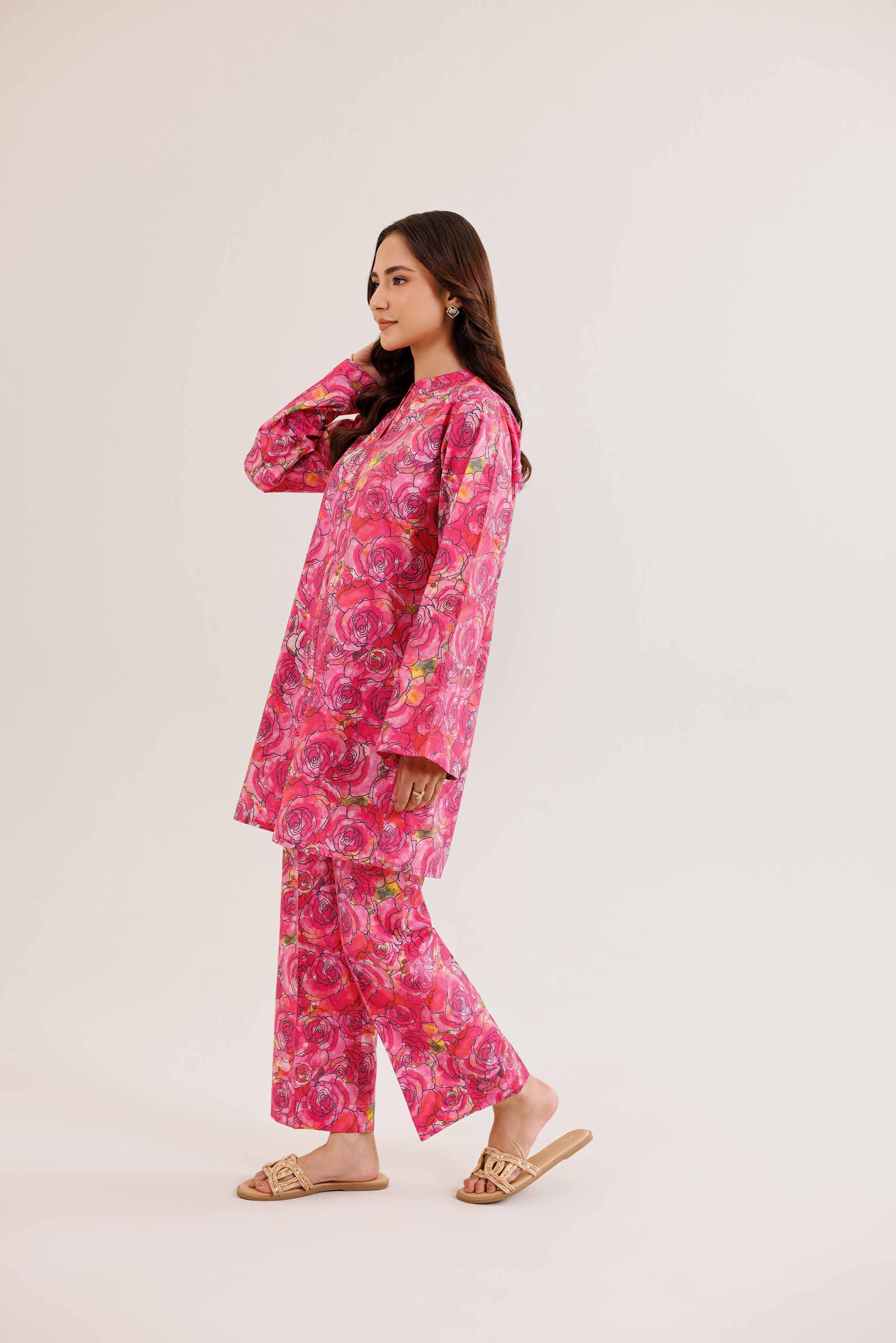 2 Piece - Printed Suit - PE25-307