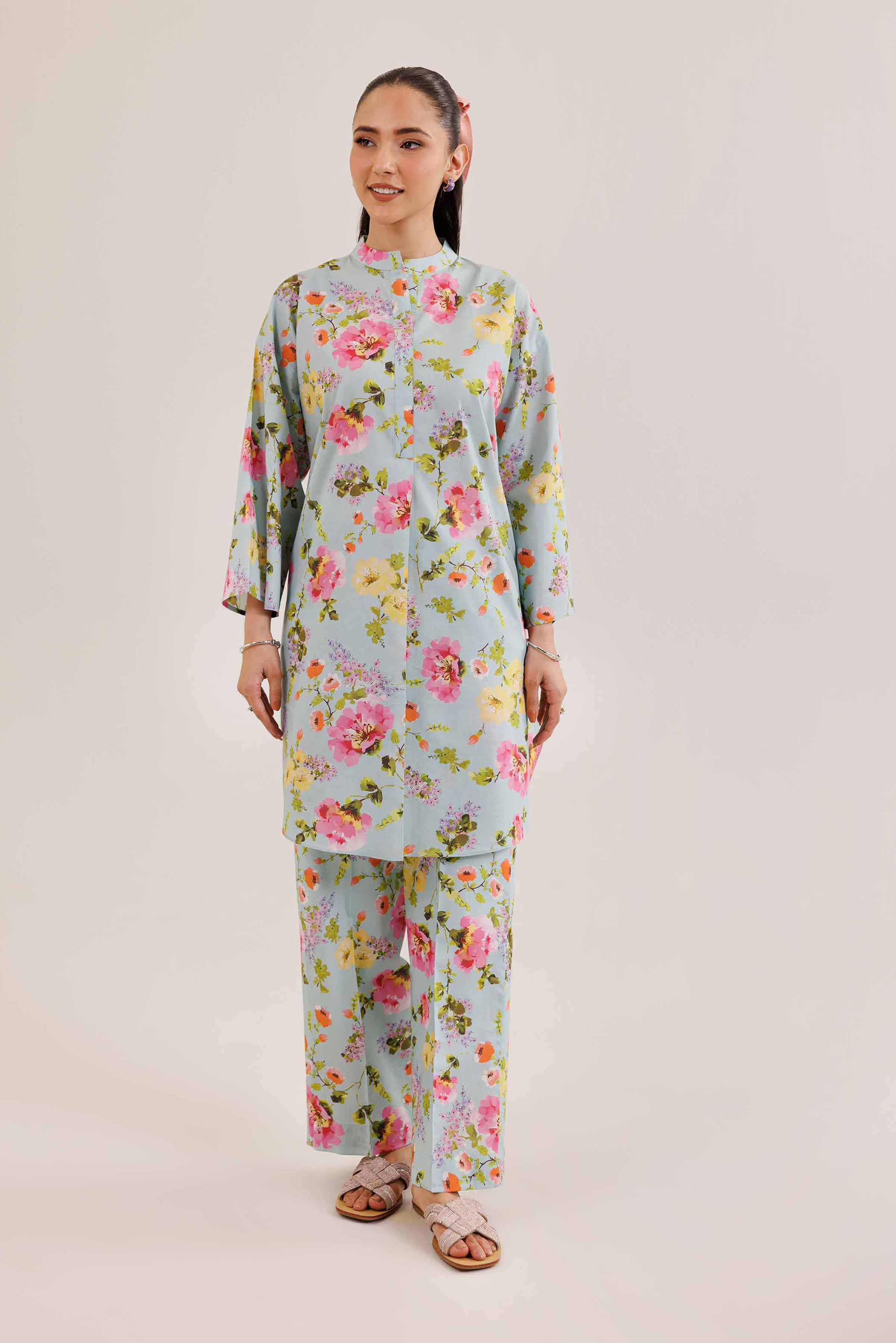 2 Piece - Printed Suit - PE25-309