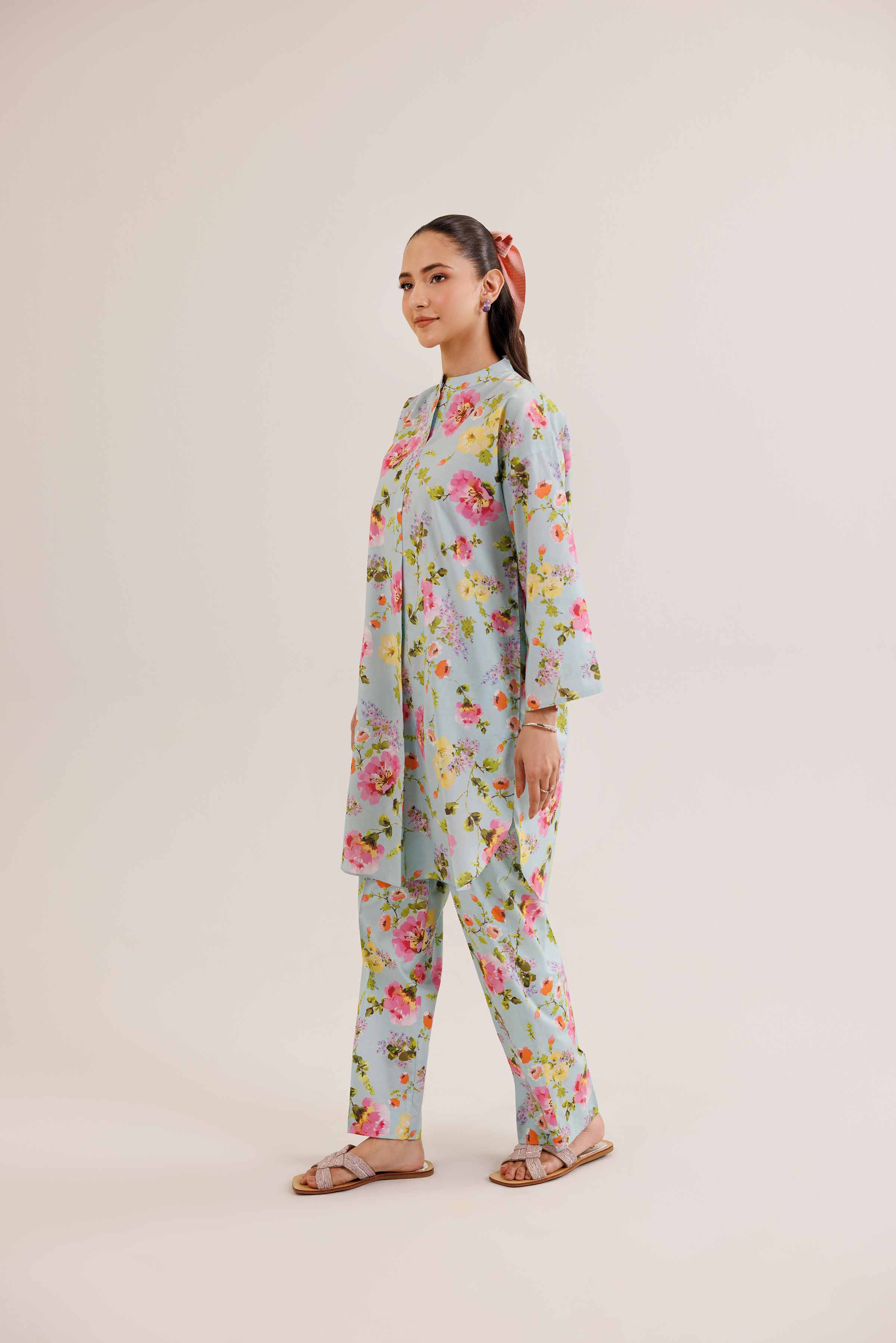 2 Piece - Printed Suit - PE25-309