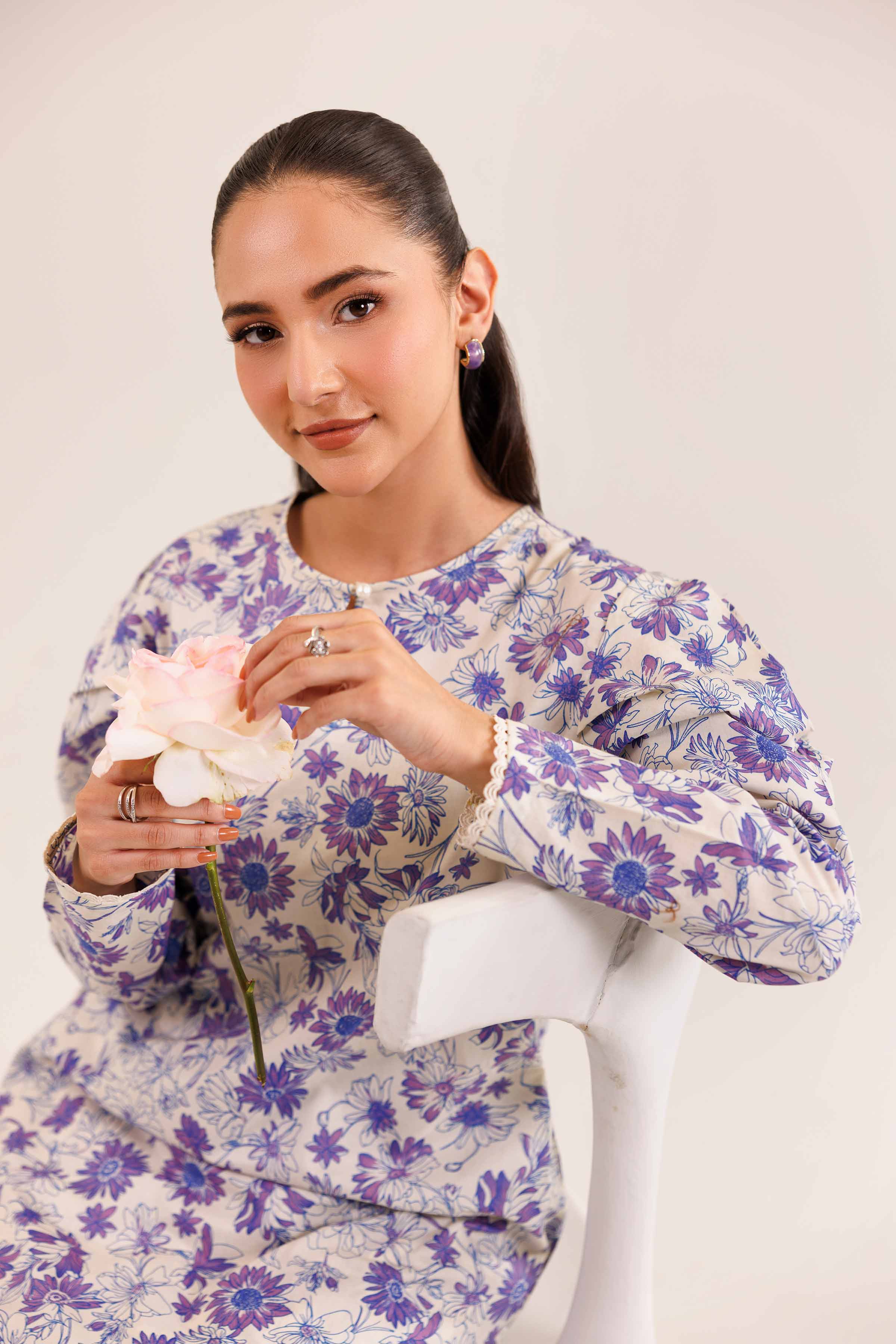2 Piece - Printed Suit - PE25-310